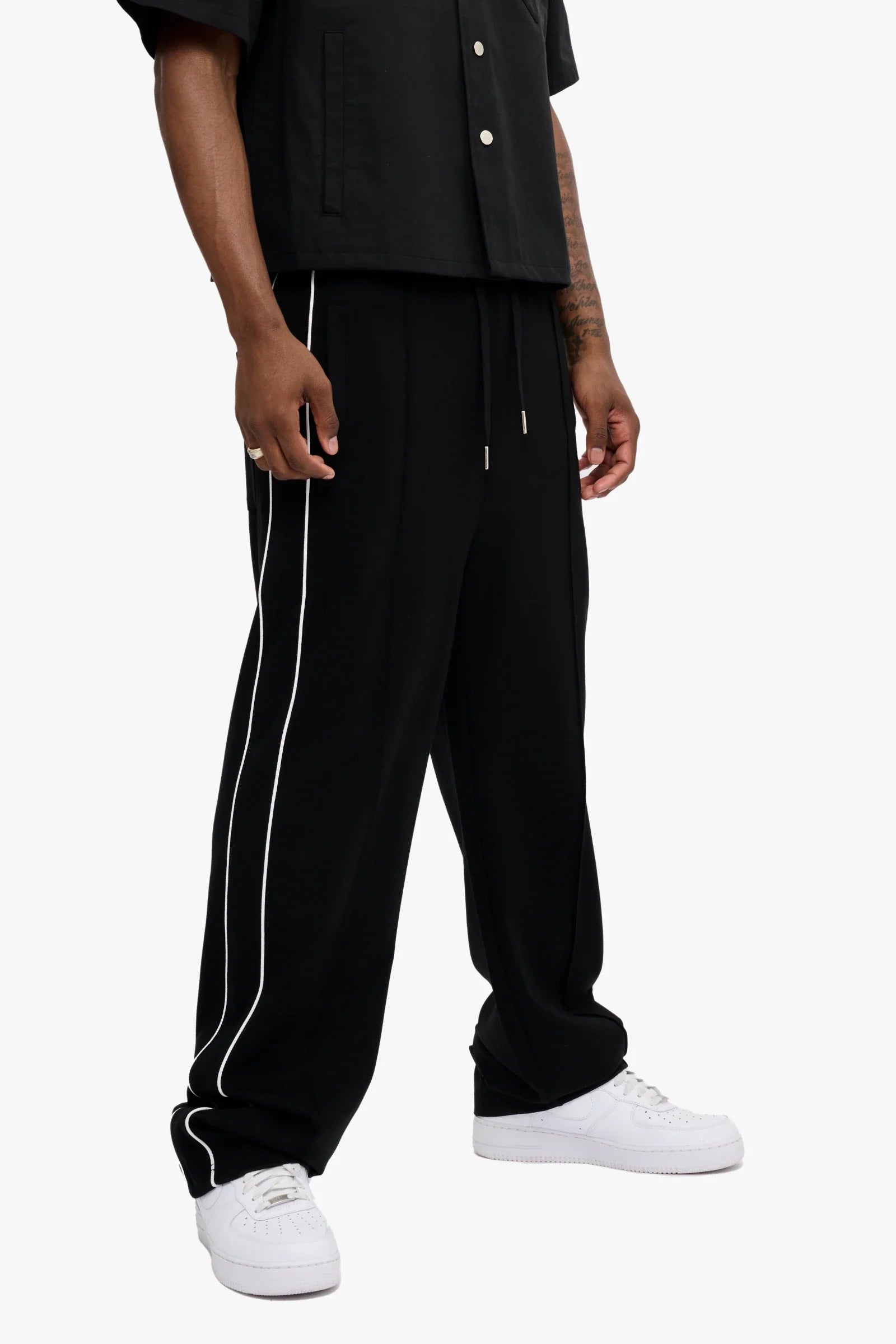 Silnt Chptrs Side Stripe Track Pants - Straight Leg