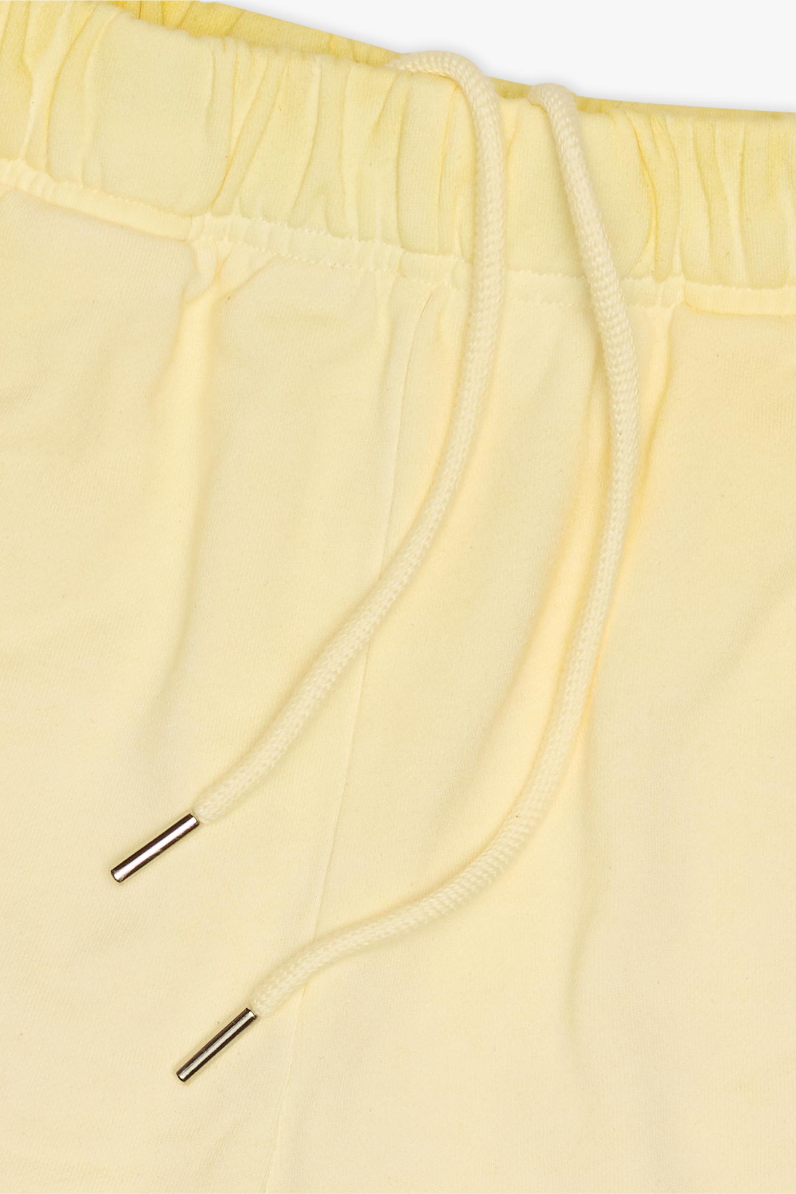 Silnt Chptrs "Faded" Shorts - Yellow