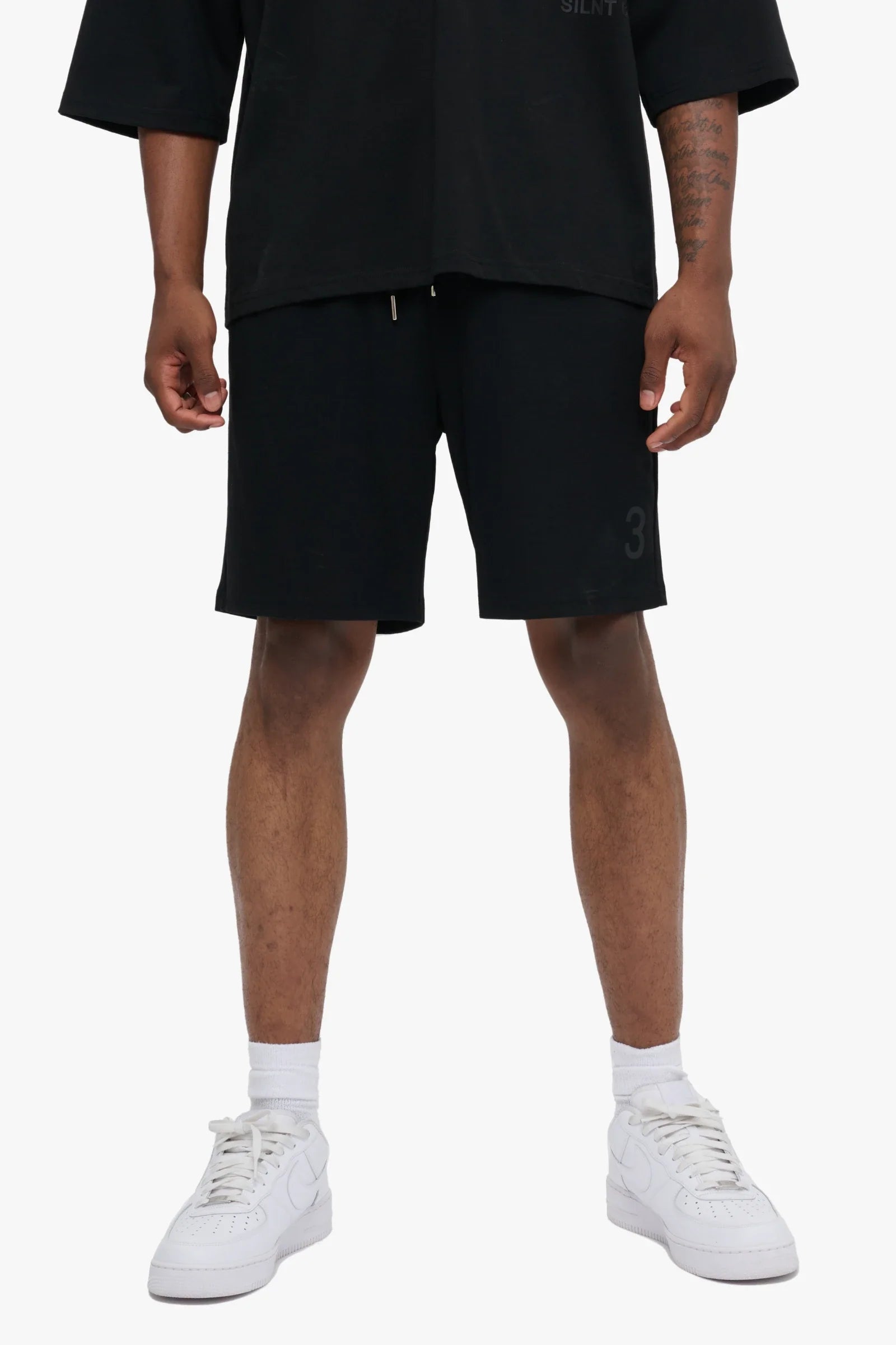 Silnt Chptrs Number Shorts - Elastic Waistband