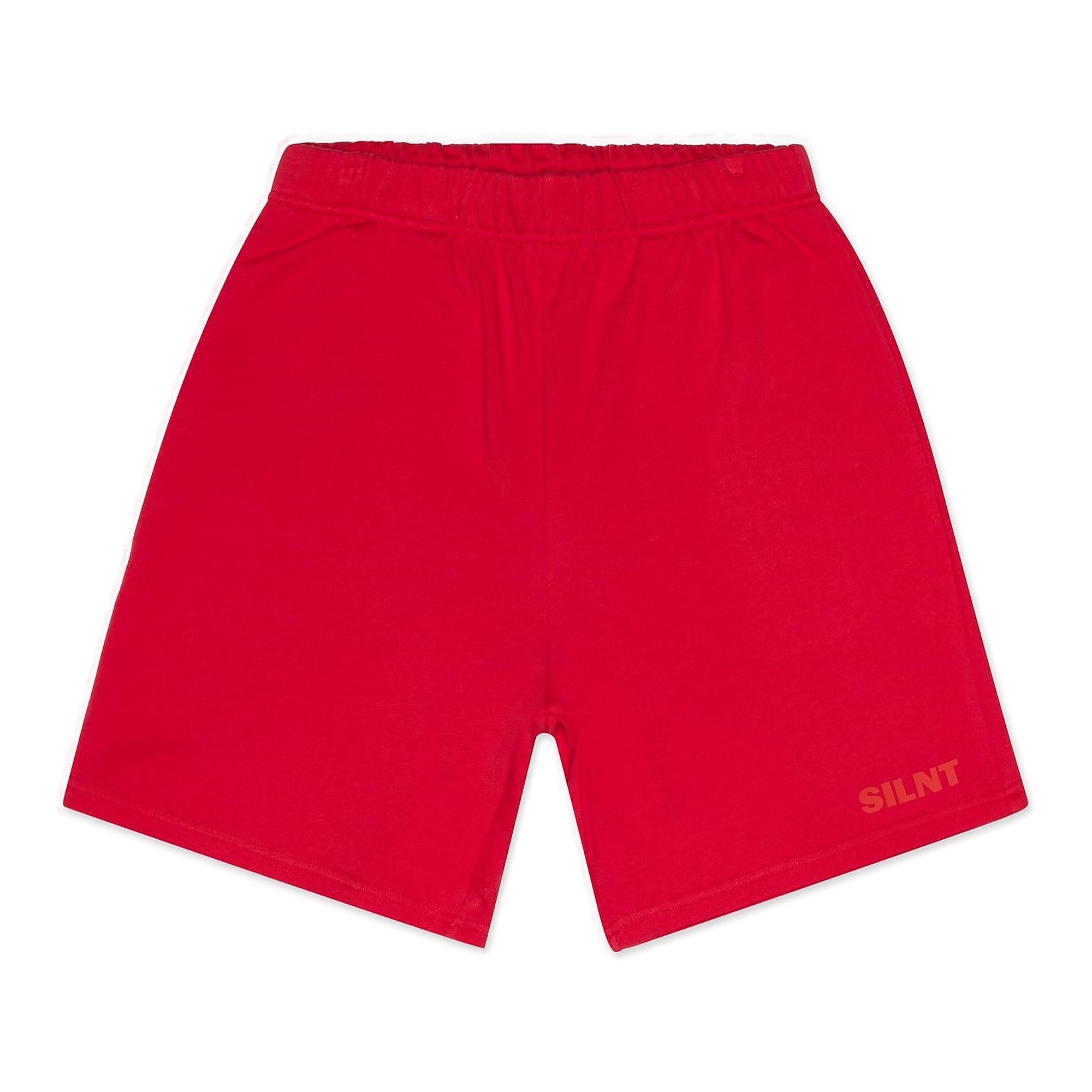Silnt Chptrs "Shush" Shorts - Red