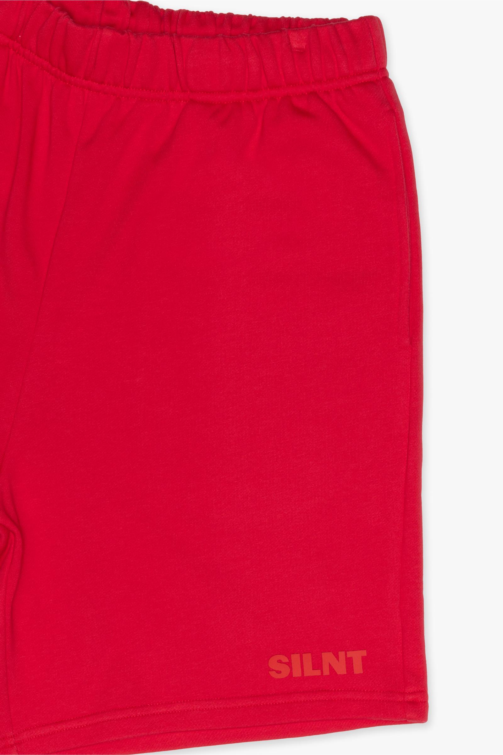 Silnt Chptrs "Shush" Shorts - Red
