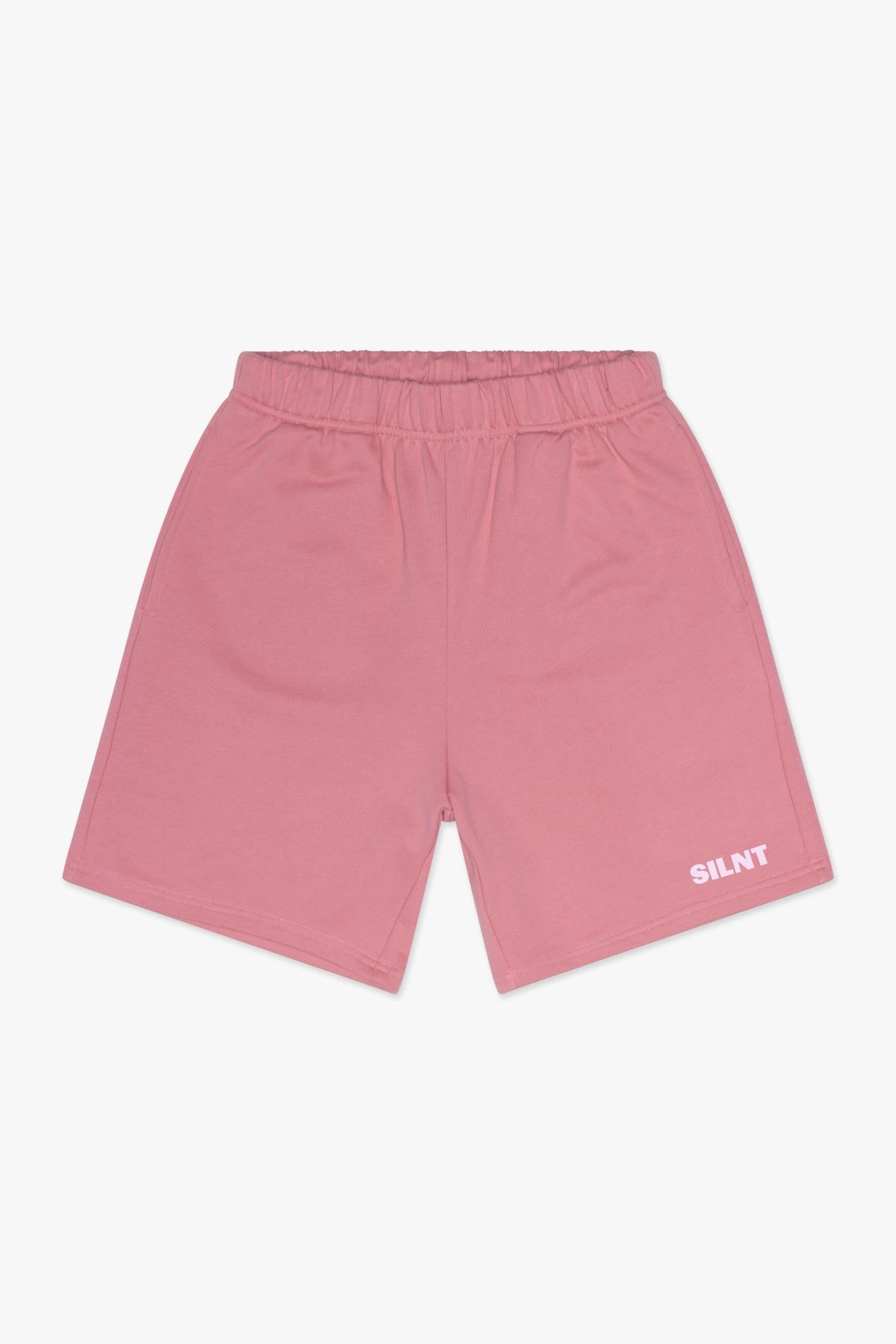 Silnt Chptrs Sunwashed Shorts - Elastic Waistband Rose