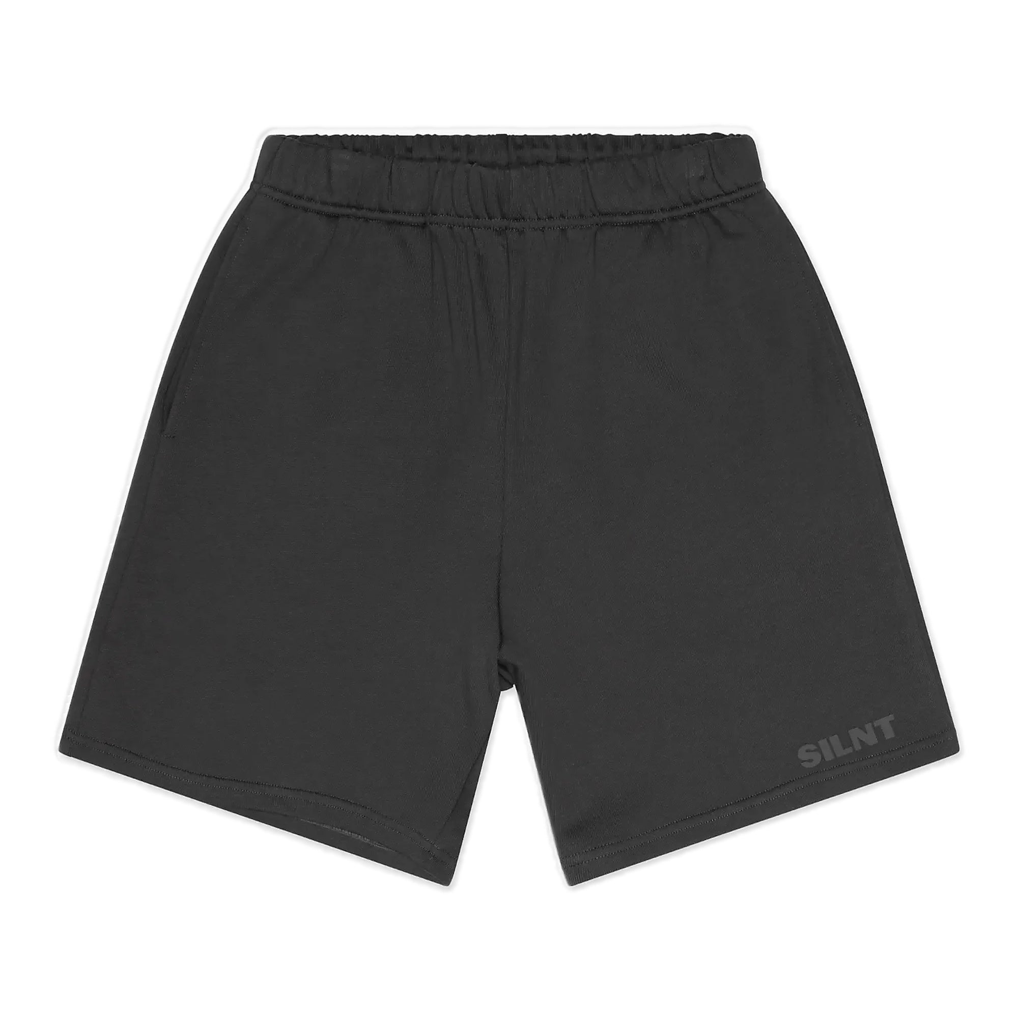 Silnt Chptrs "Shush Grey Shorts" - Black