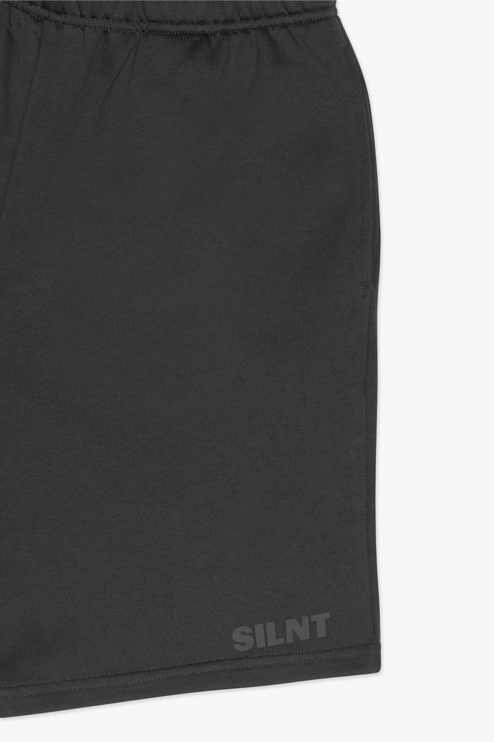 Silnt Chptrs "Shush Grey Shorts" - Black