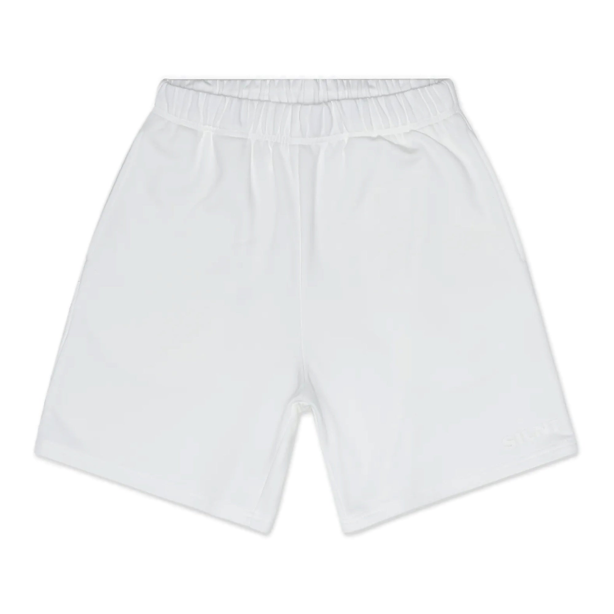 Silnt Chptrs "Shush White Shorts" - White
