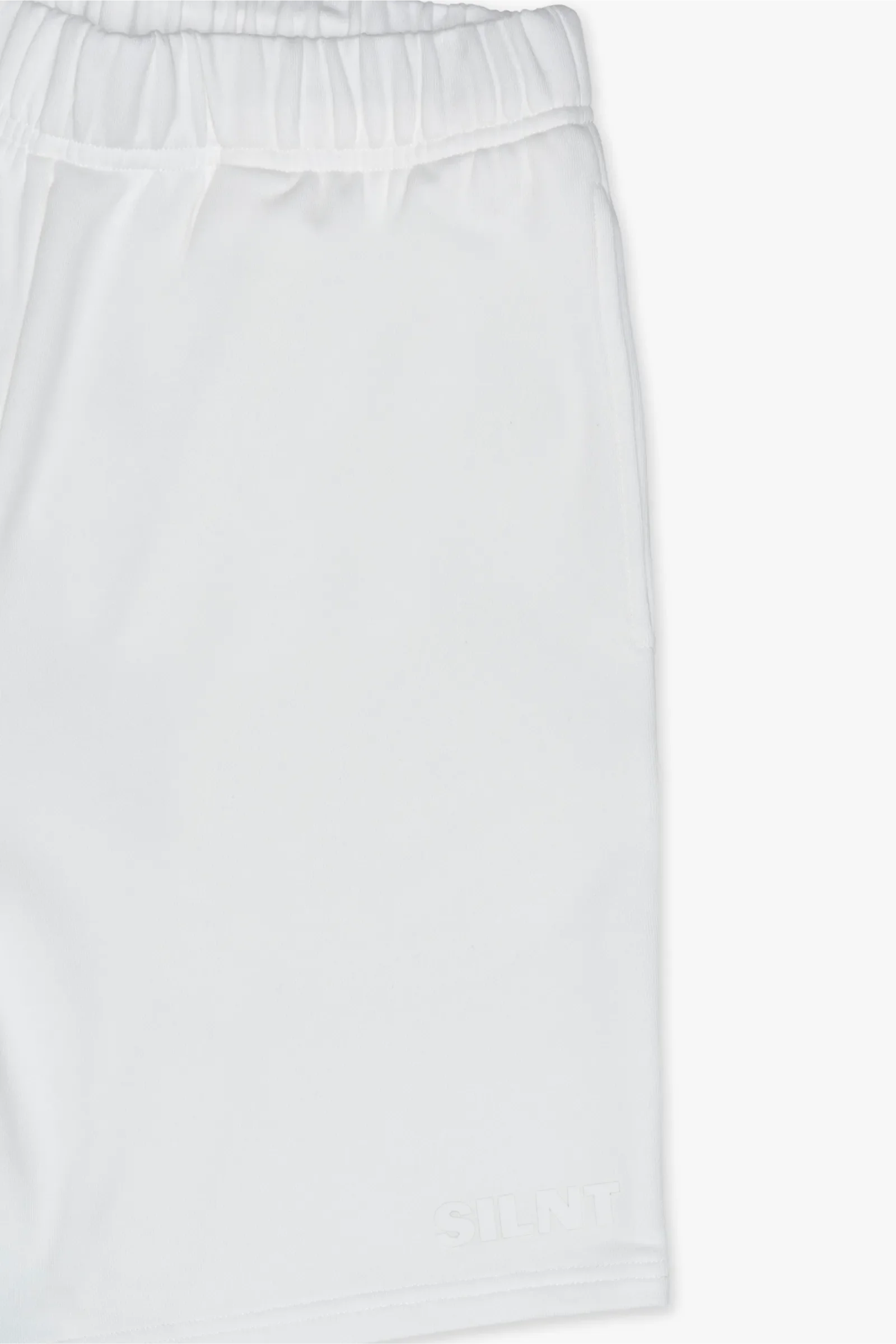 Silnt Chptrs "Shush White Shorts" - White