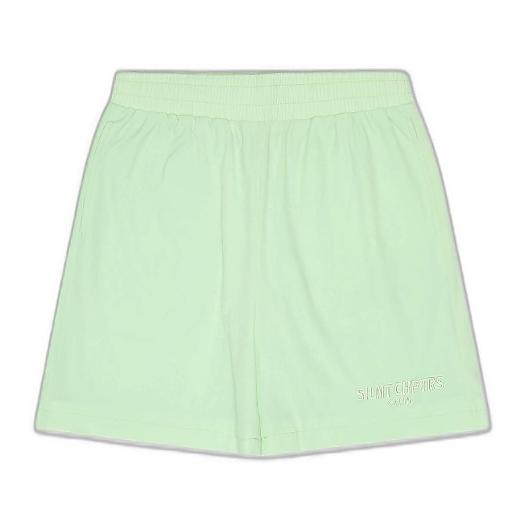 Silnt Chptrs "Current" Shorts - Light Green