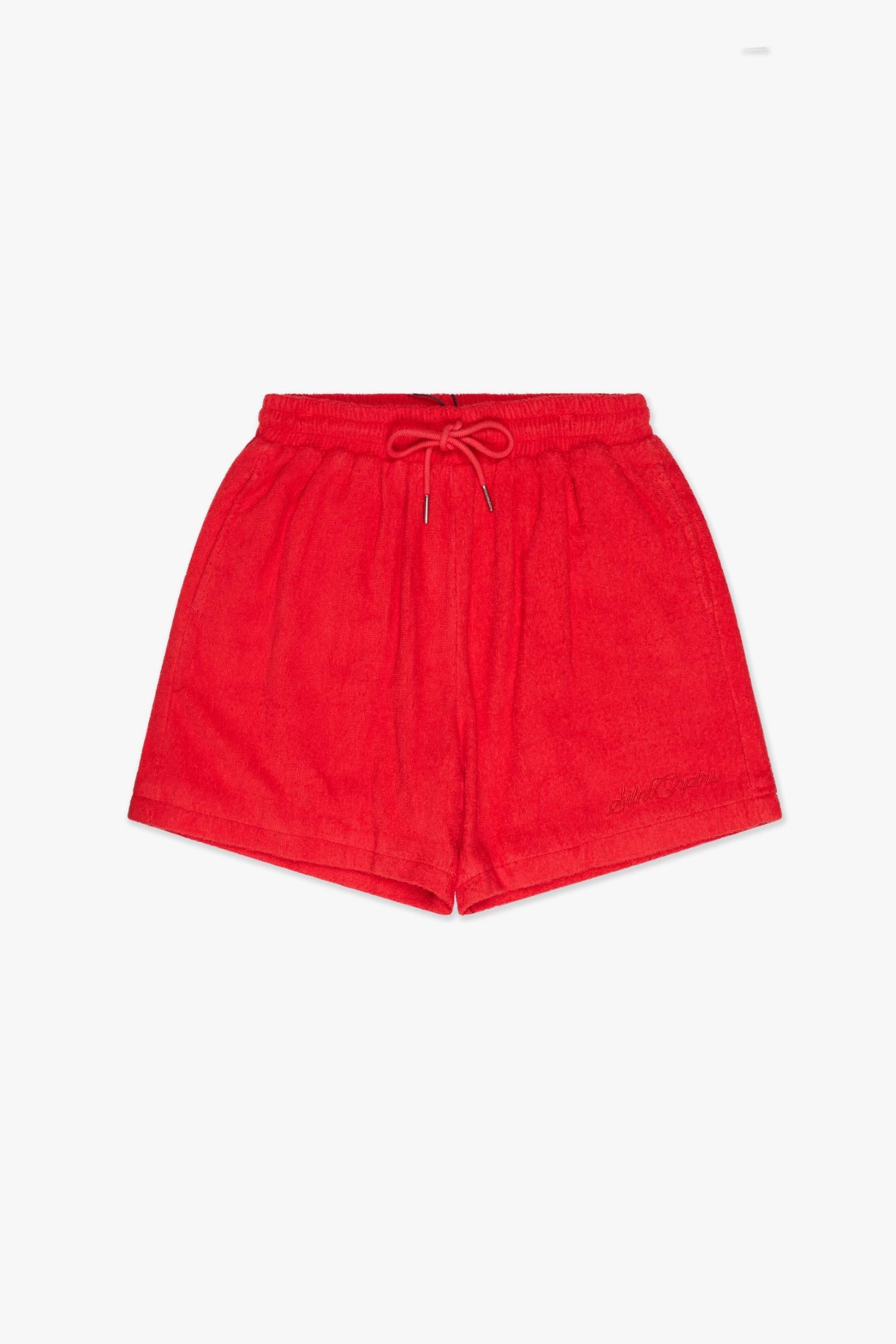 Silnt Chptrs Plush Shorts - Terry Cloth