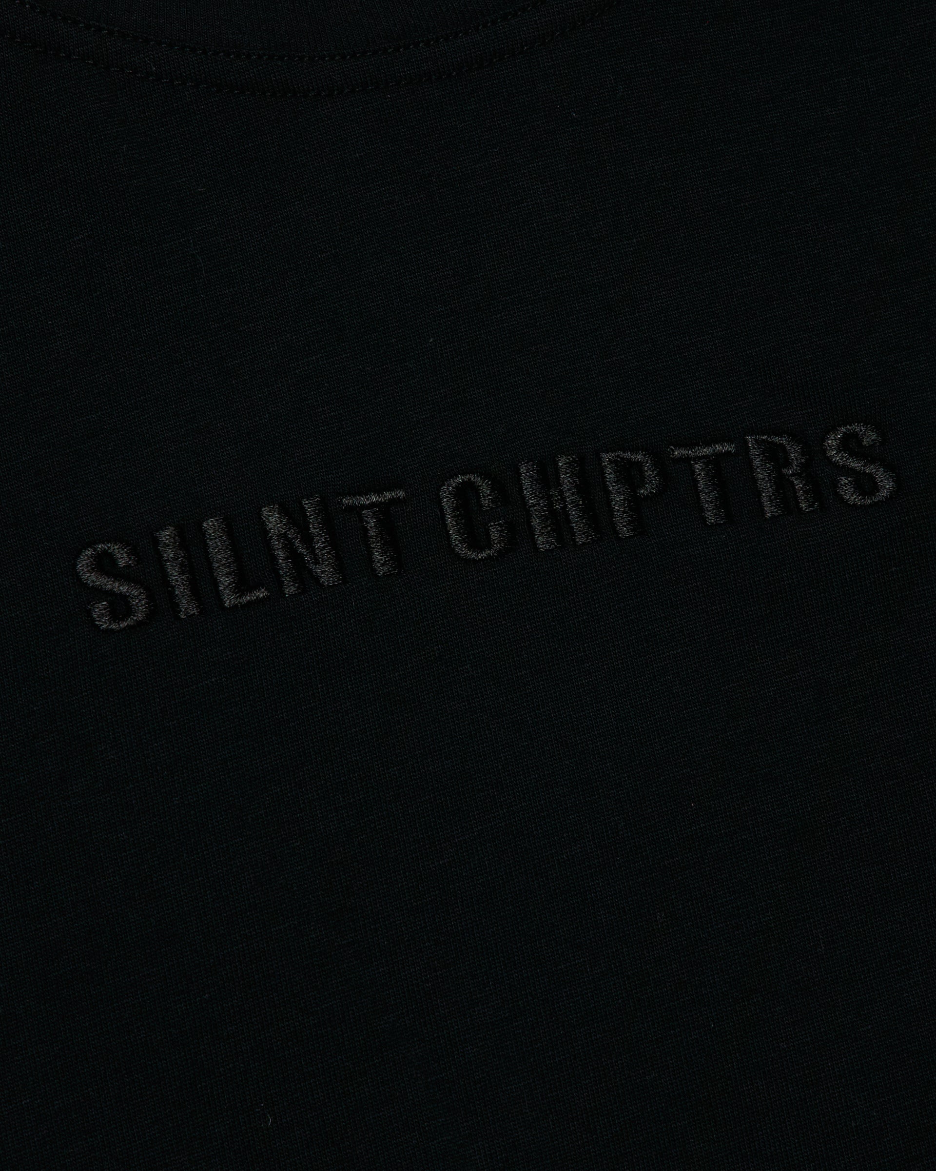 Silnt Chptrs "Crucial" T-Shirt - Black