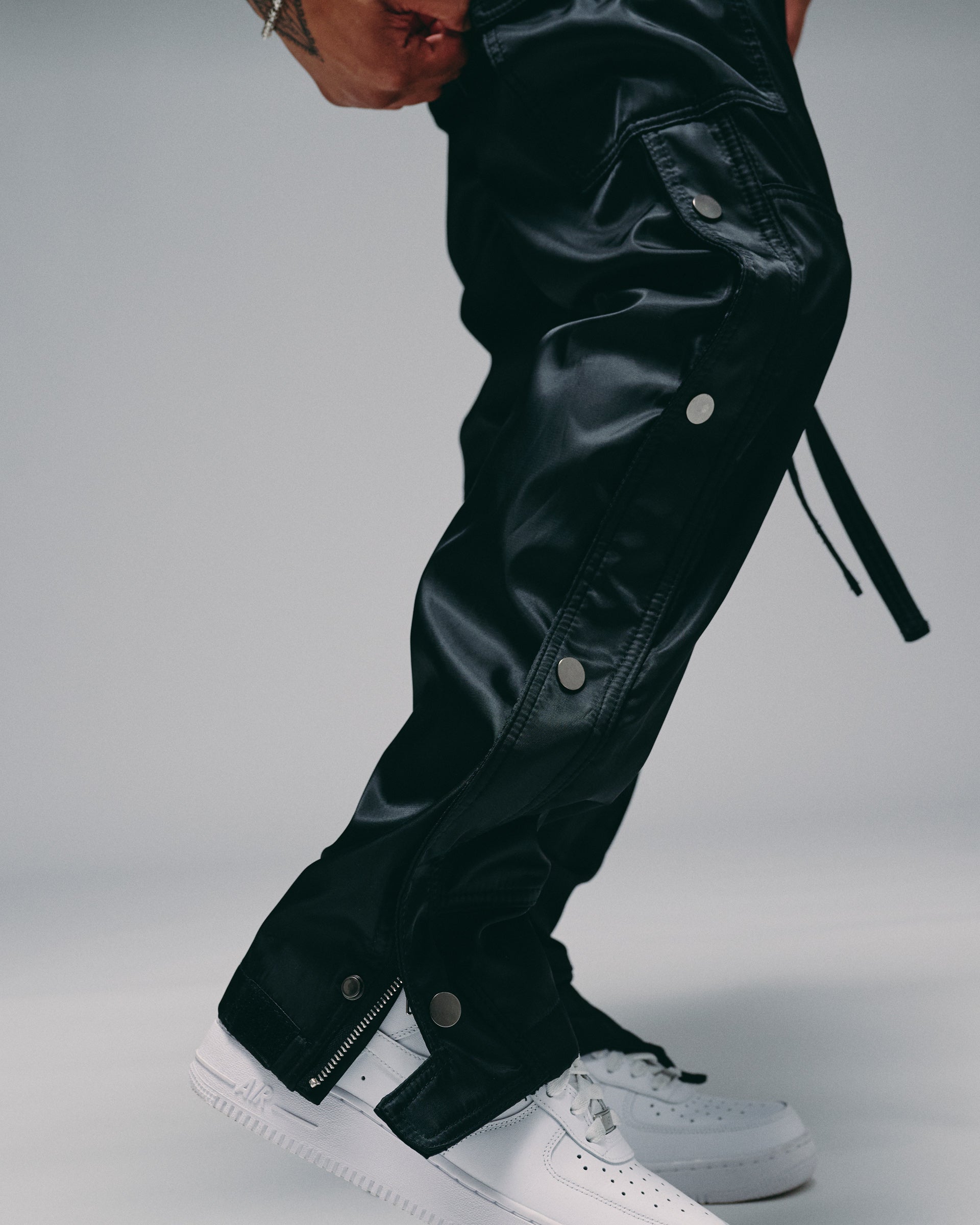 Silnt Chptrs "Knight" Cargo Pants - Black