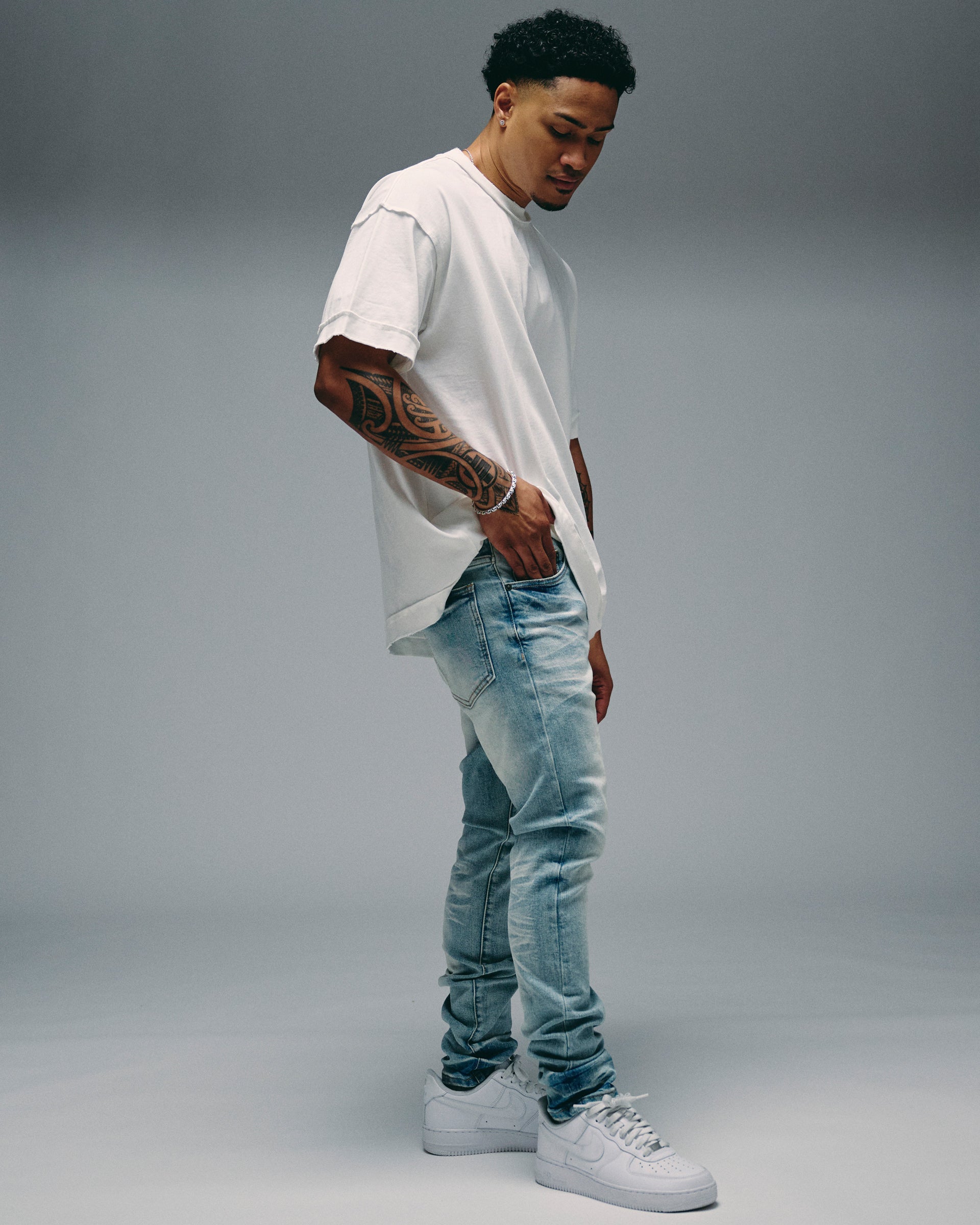 Silnt Chptrs "Elevate" Jeans - Light Wash