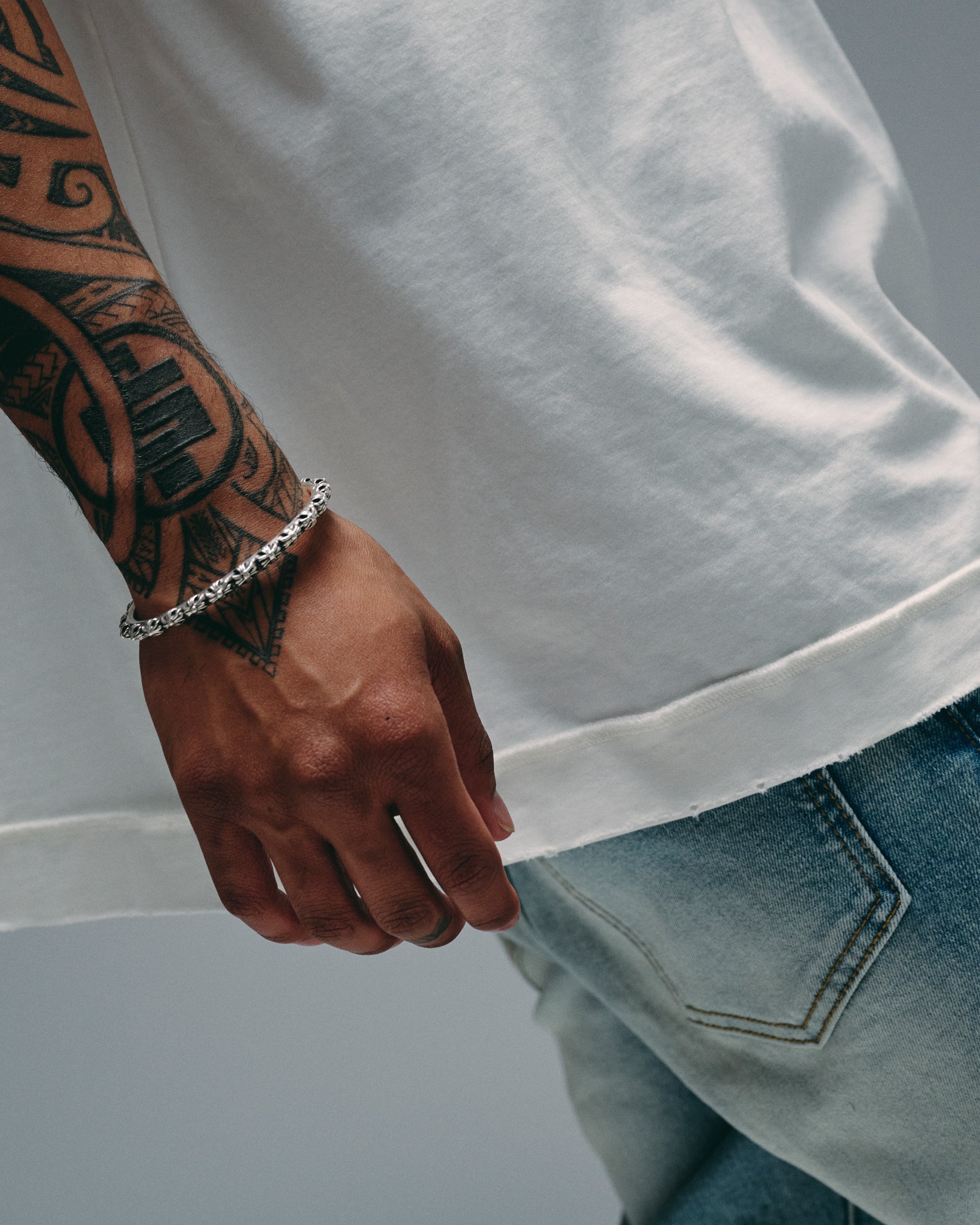 Silnt Chptrs "Necessities" T-Shirt - Off-White