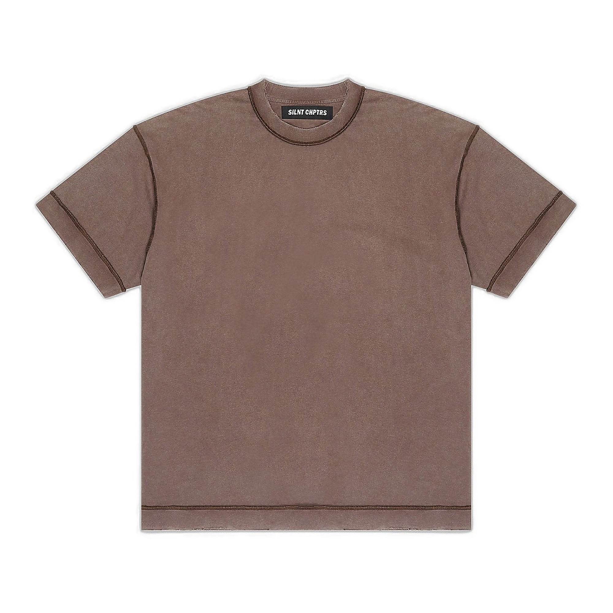 Silnt Chptrs "Necessities" T-Shirt - Brown