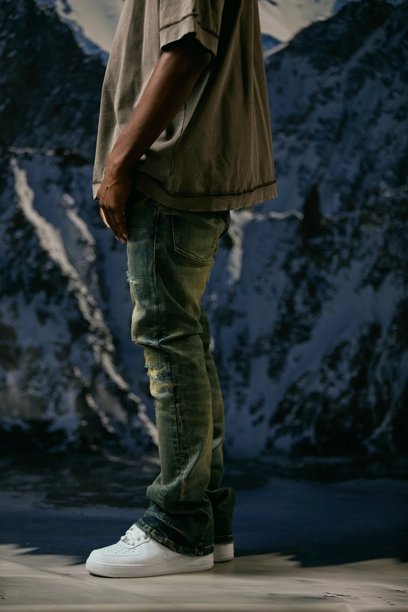 Silnt Chptrs Stitch Tee - Relaxed Fit