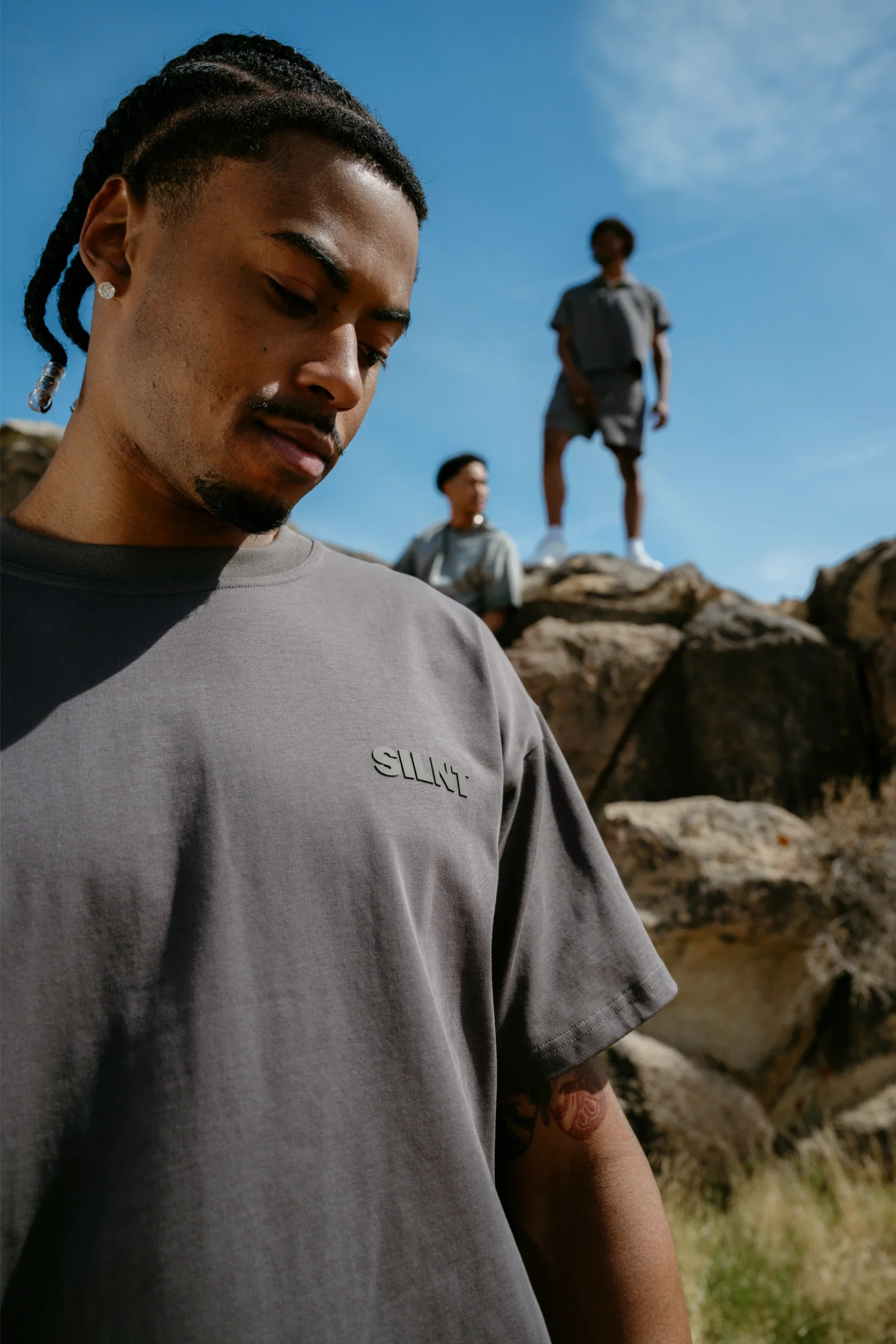 Silnt Chptrs Hush Tee - Minimal Branding