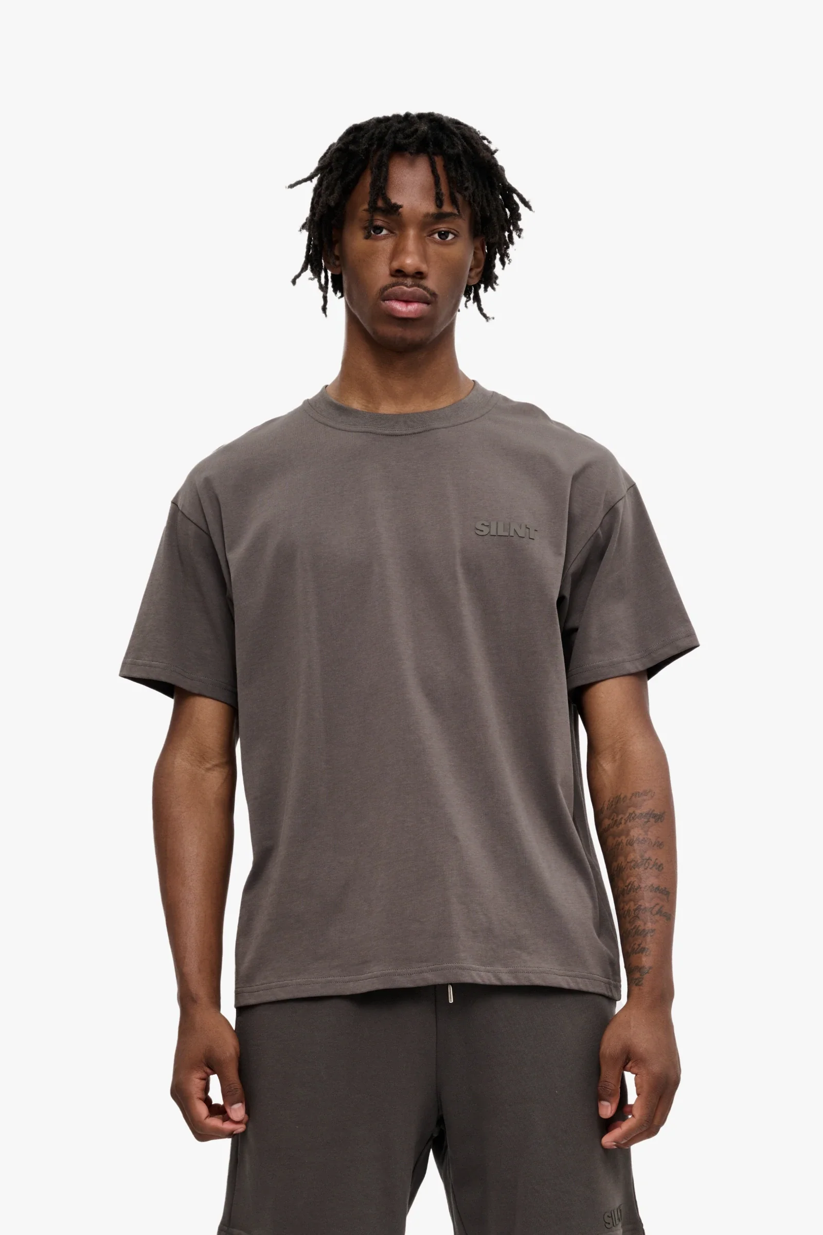 Silnt Chptrs Hush Tee - Minimal Branding