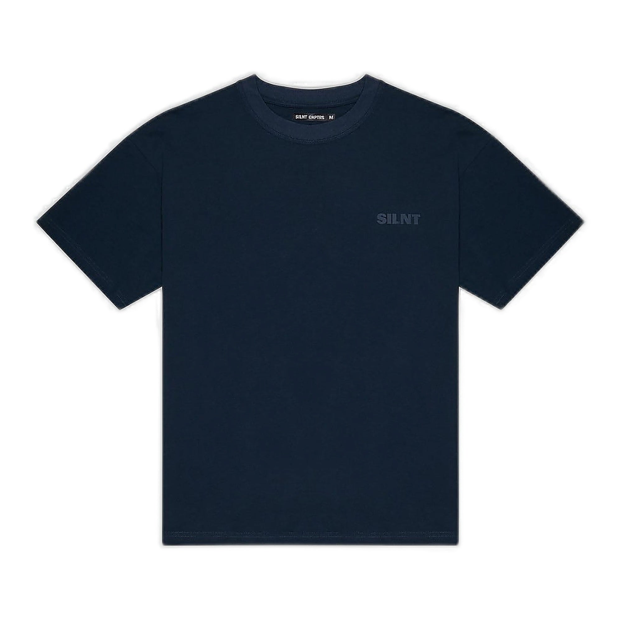 Silnt Chptrs "Hush" T-Shirt - Navy