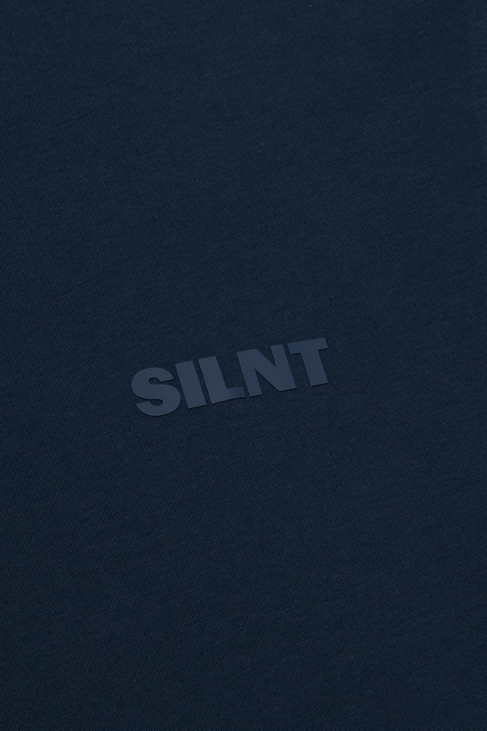 Silnt Chptrs "Hush" T-Shirt - Navy