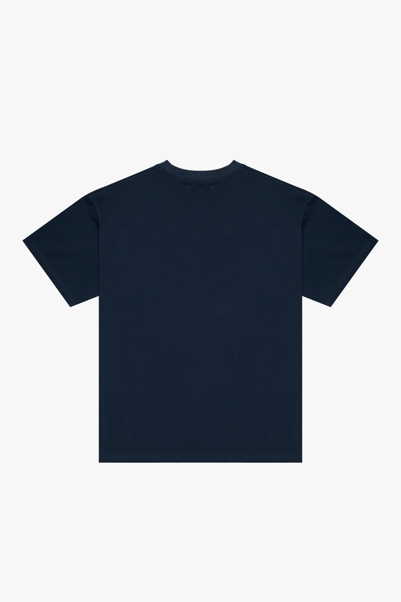 Silnt Chptrs "Hush" T-Shirt - Navy