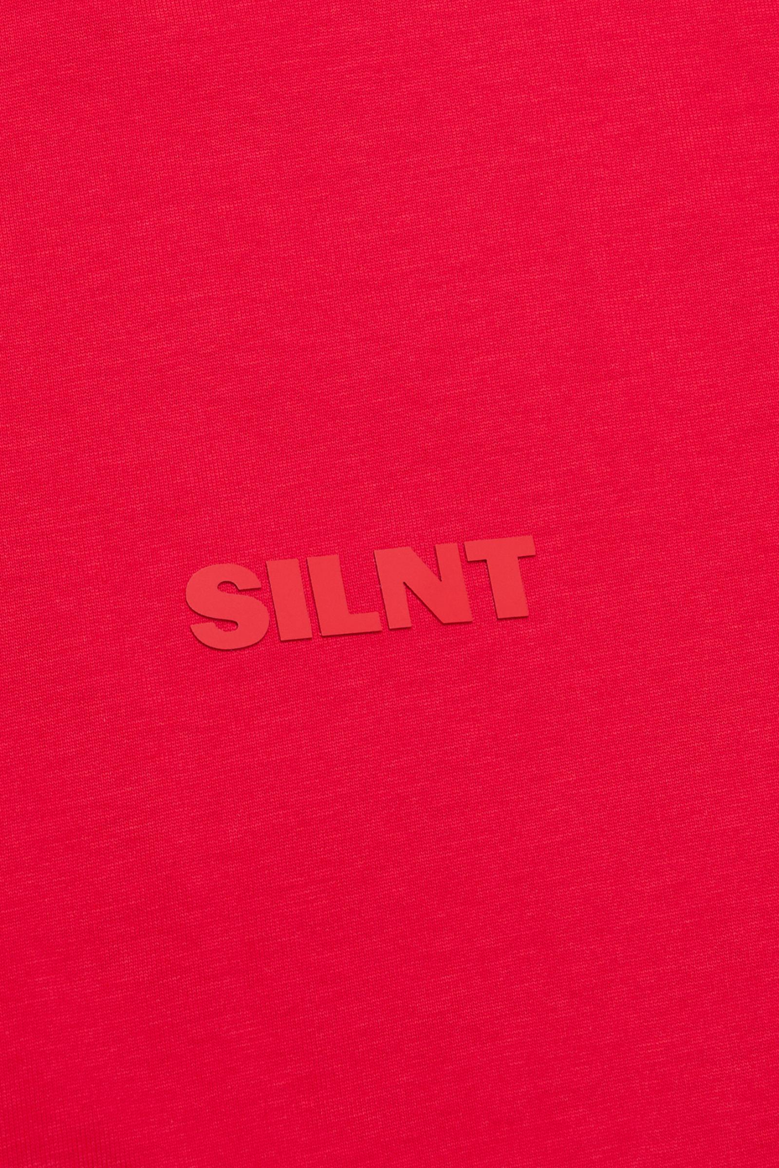 Silnt Chptrs "Hush" T-Shirt - Red