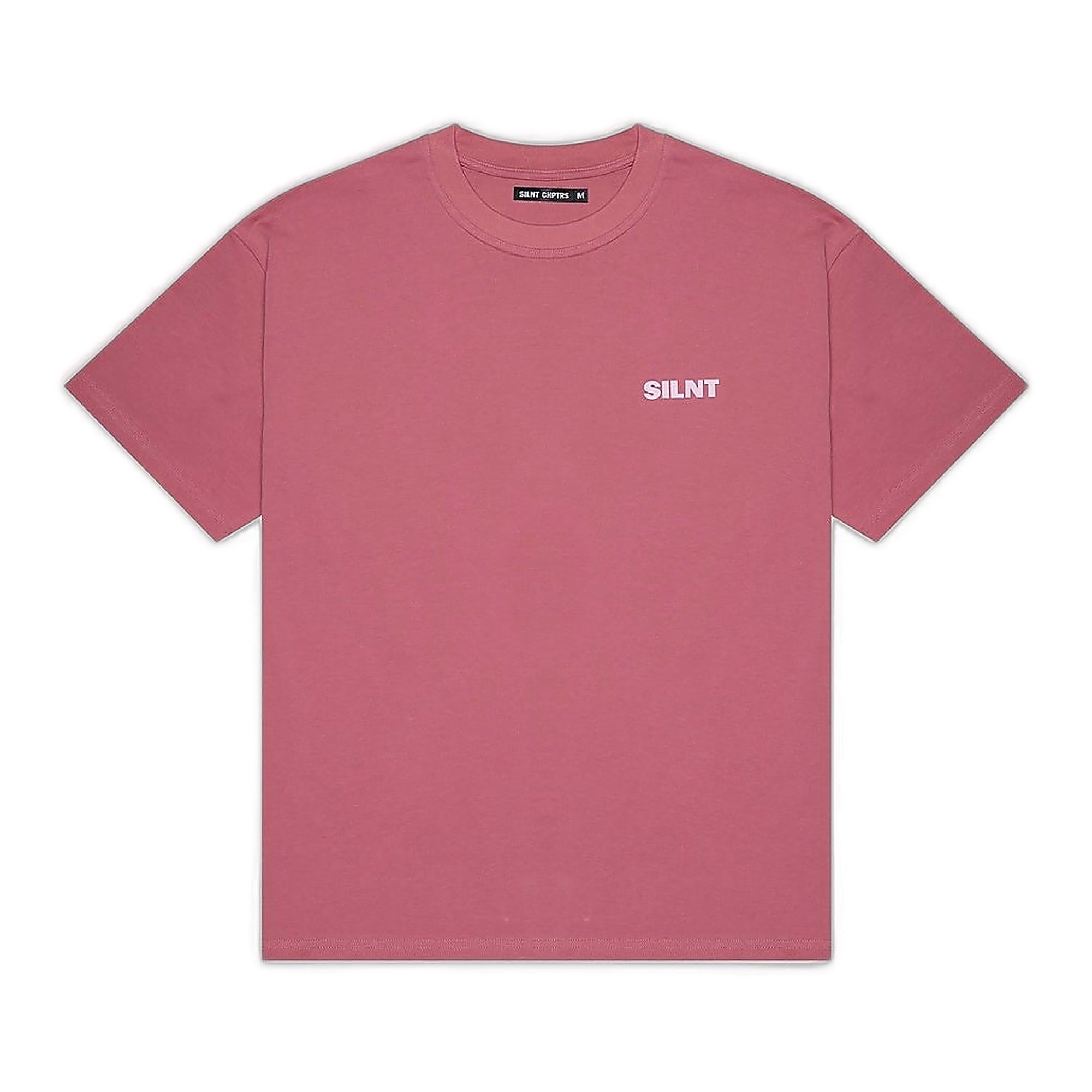 Silnt Chptrs "Hush" T-Shirt - Rose