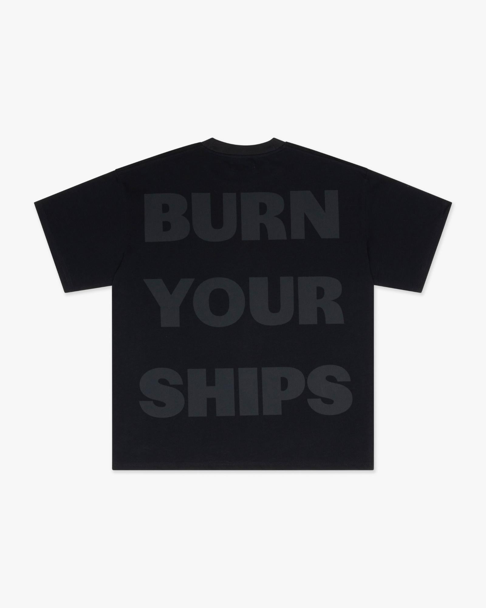 Silnt Chptrs "Tariq Tee" T-Shirt - Black