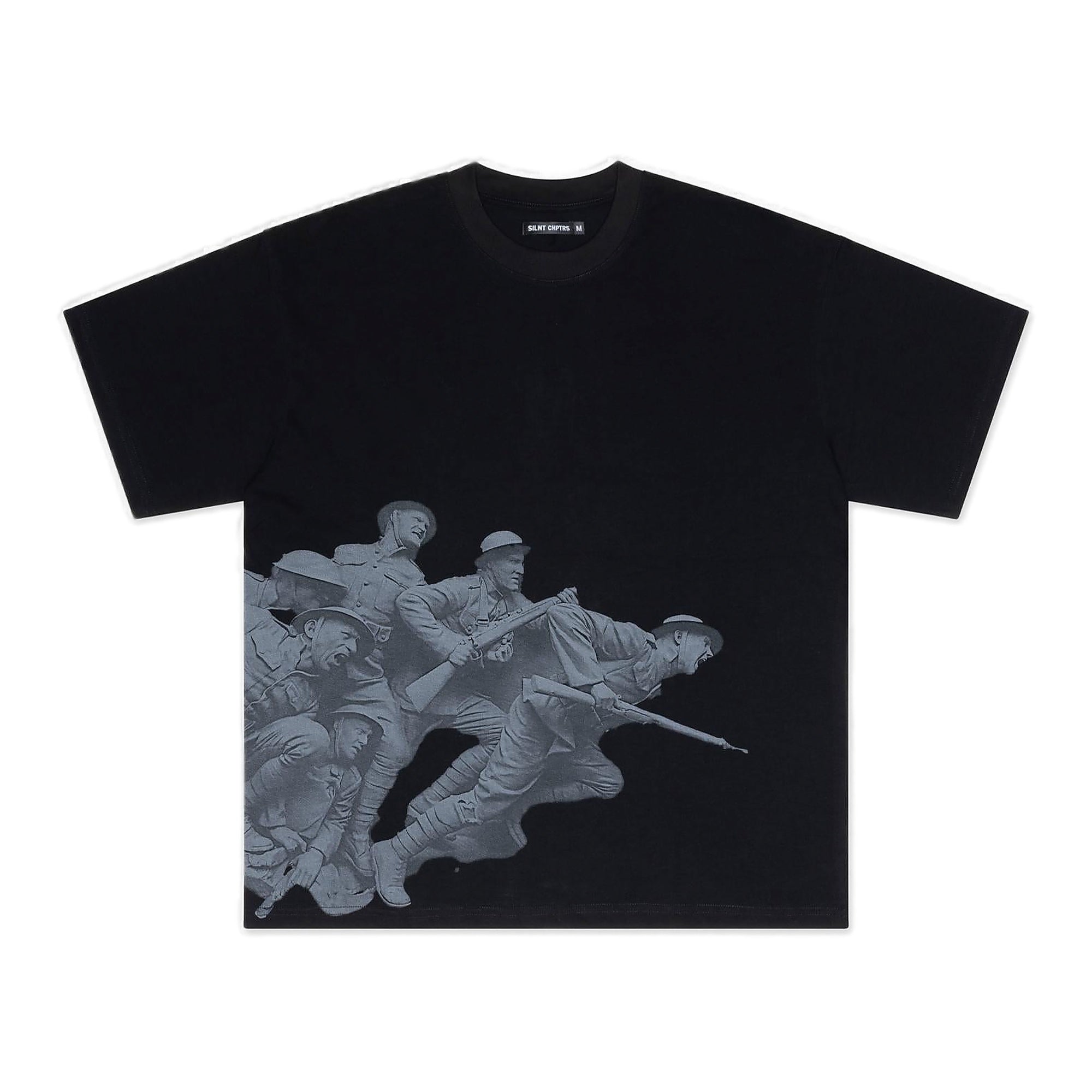 Silnt Chptrs "Sc-T1-006" Men's T-Shirt - Black