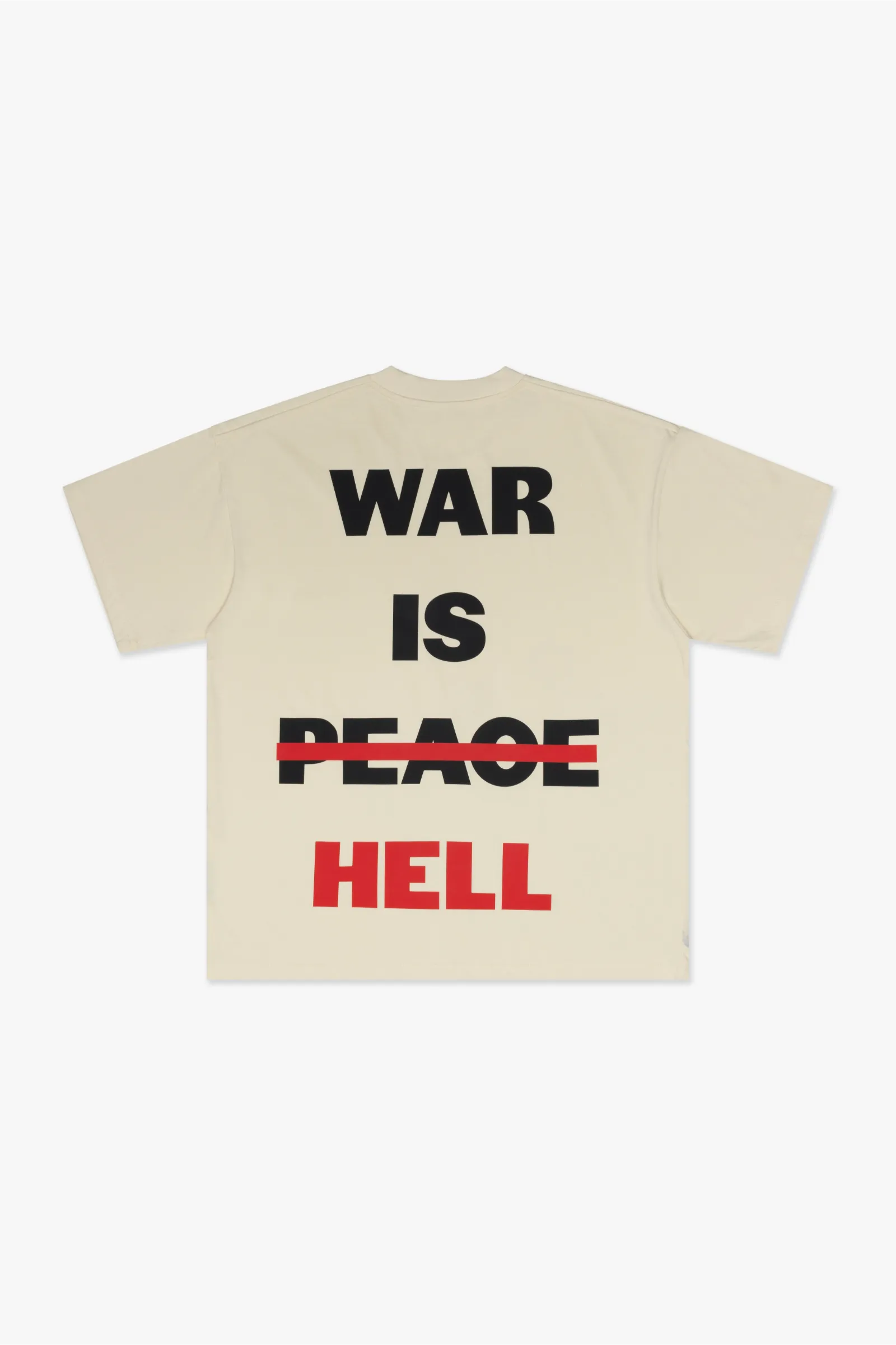 Silnt Chptrs War Cream Tee - Graphic