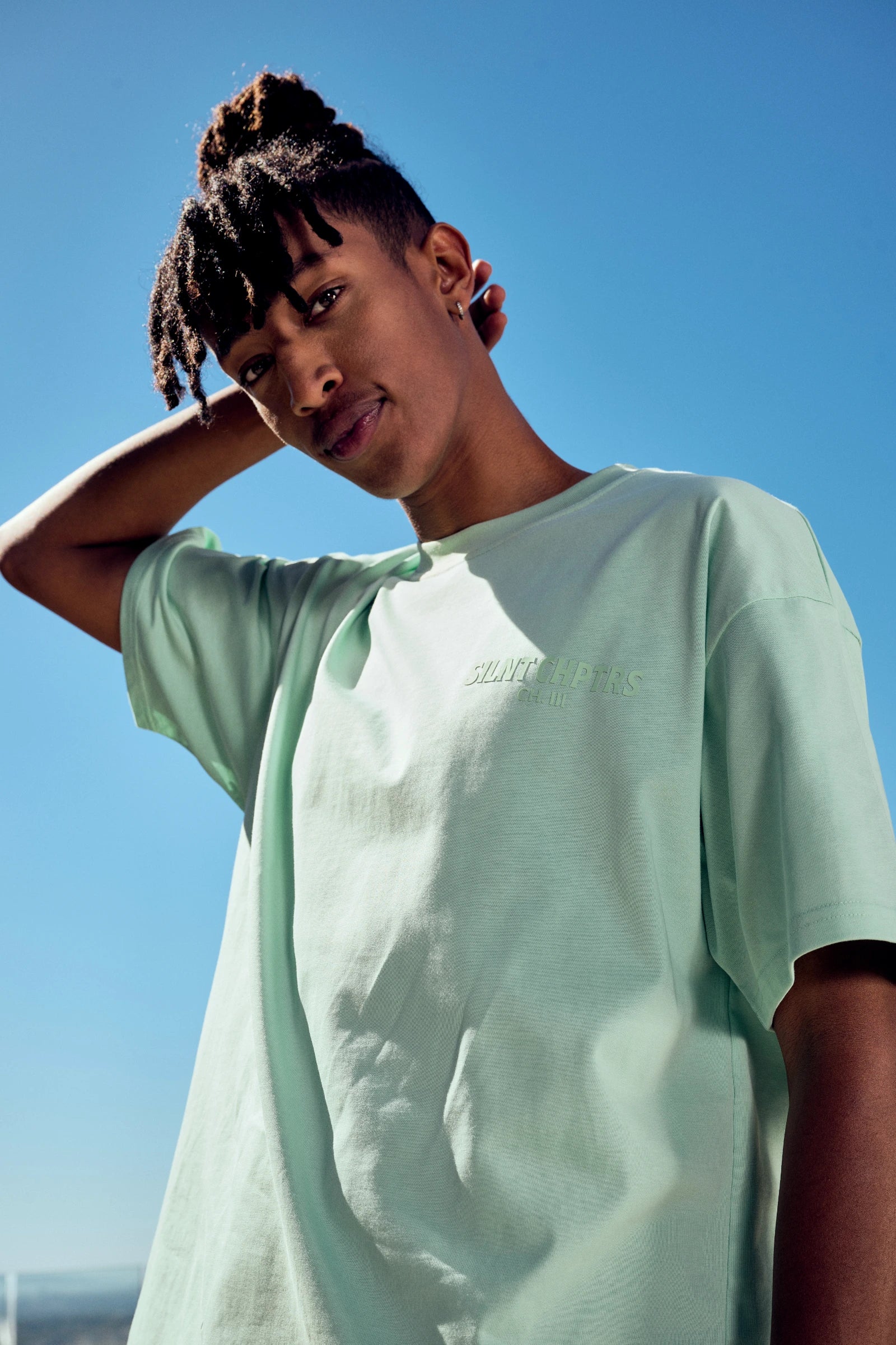 Silnt Chptrs Logo T-Shirt - Oversized