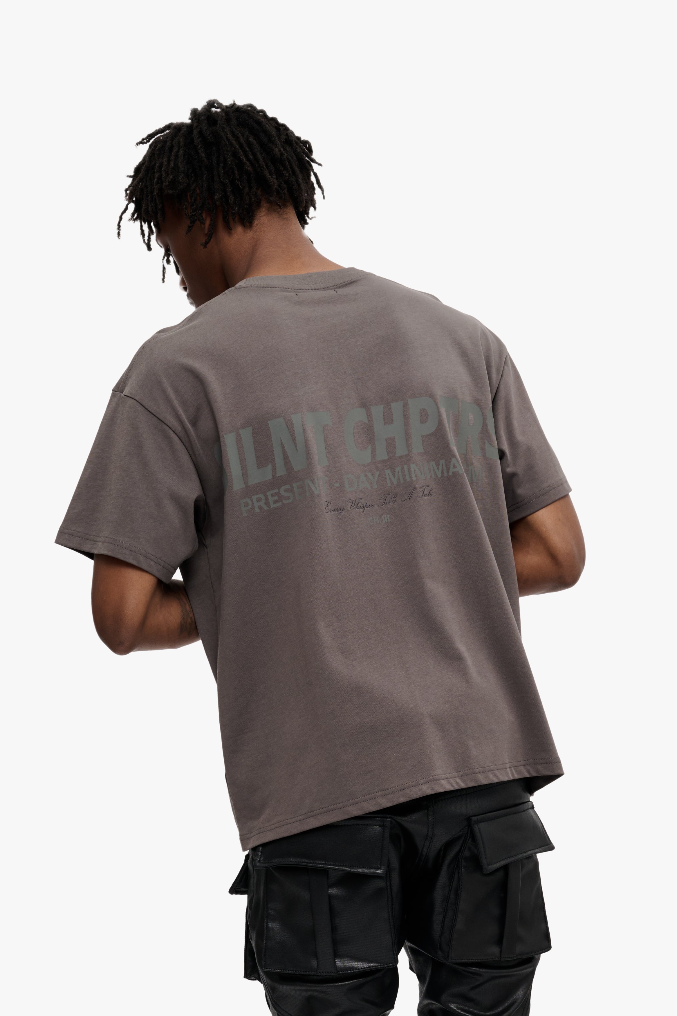 Silnt Chptrs Present Day Tee - Back Print