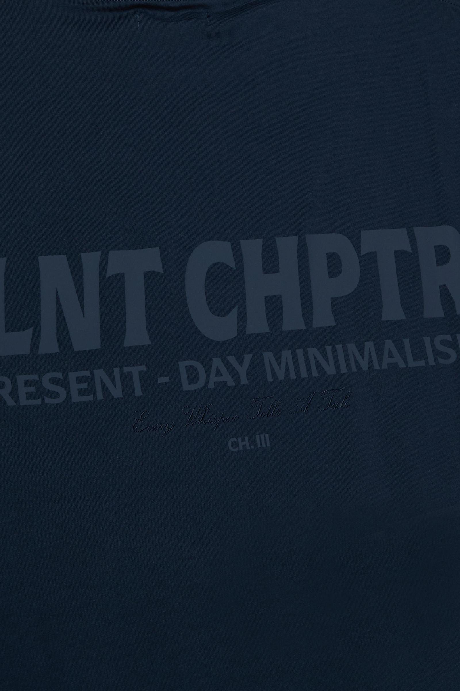 Silnt Chptrs "Present-Day" T-Shirt - Navy