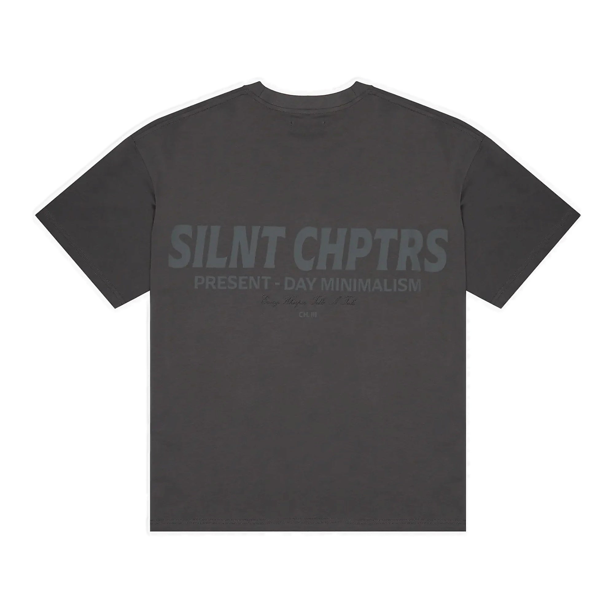 Silnt Chptrs Charcoal T-Shirt