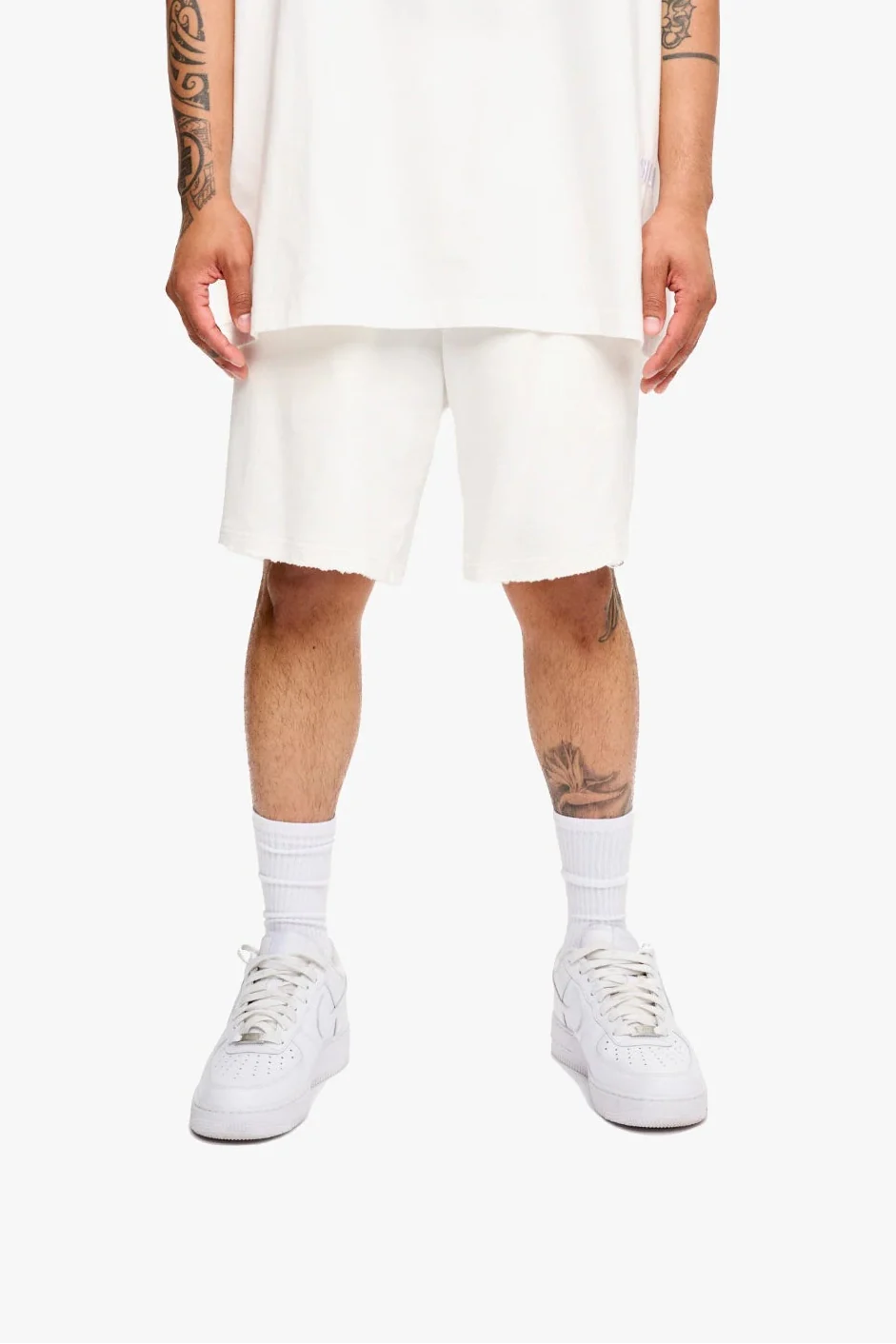 Silnt Chptrs Frayed Shorts - Raw Hem