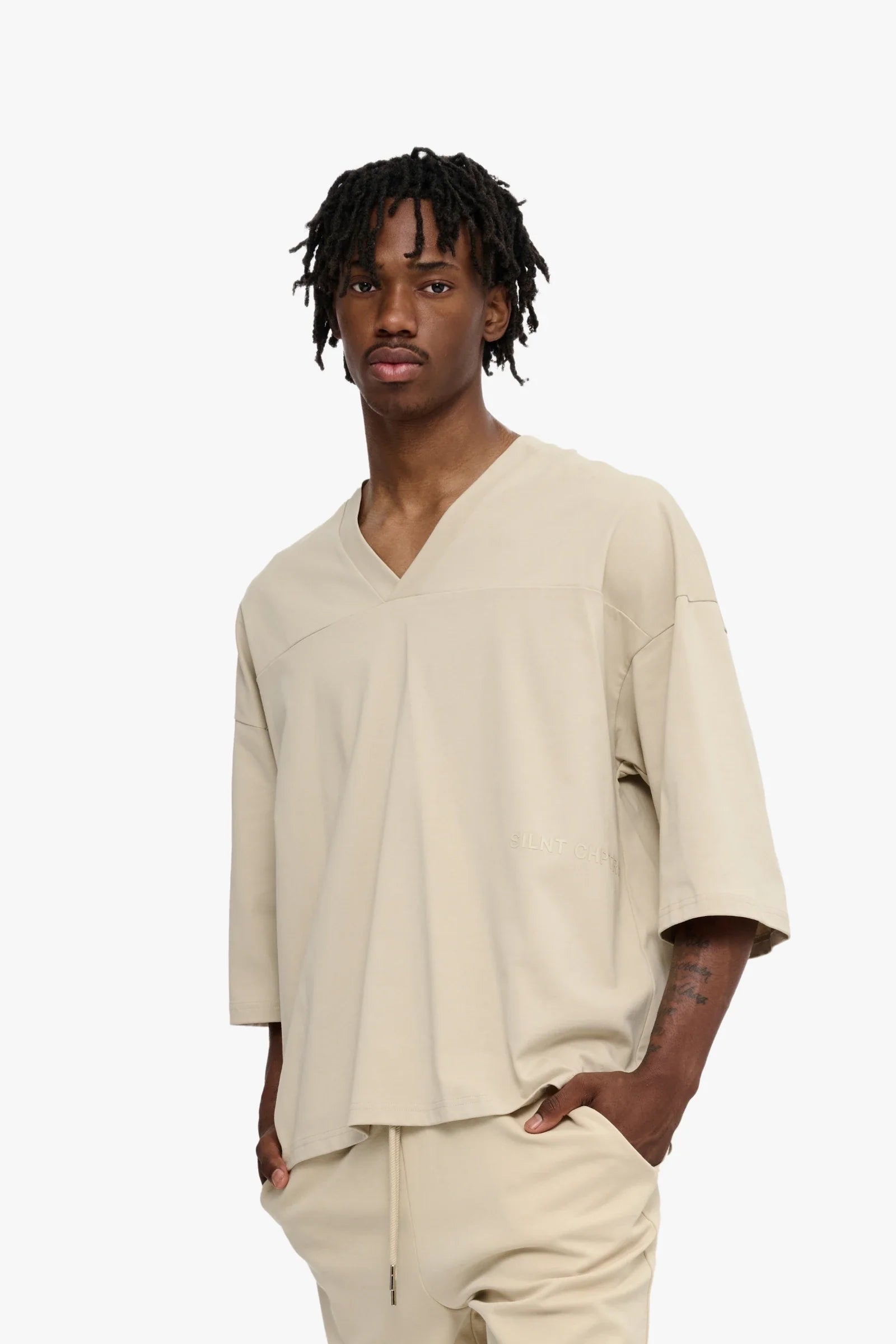 Silnt Chptrs Back Graphic Tee - Relaxed Fit