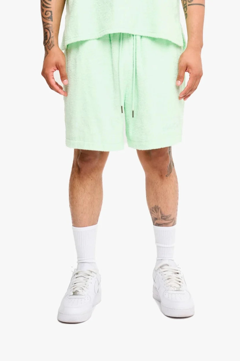Silnt Chptrs Patch Shorts - Terry Fabric