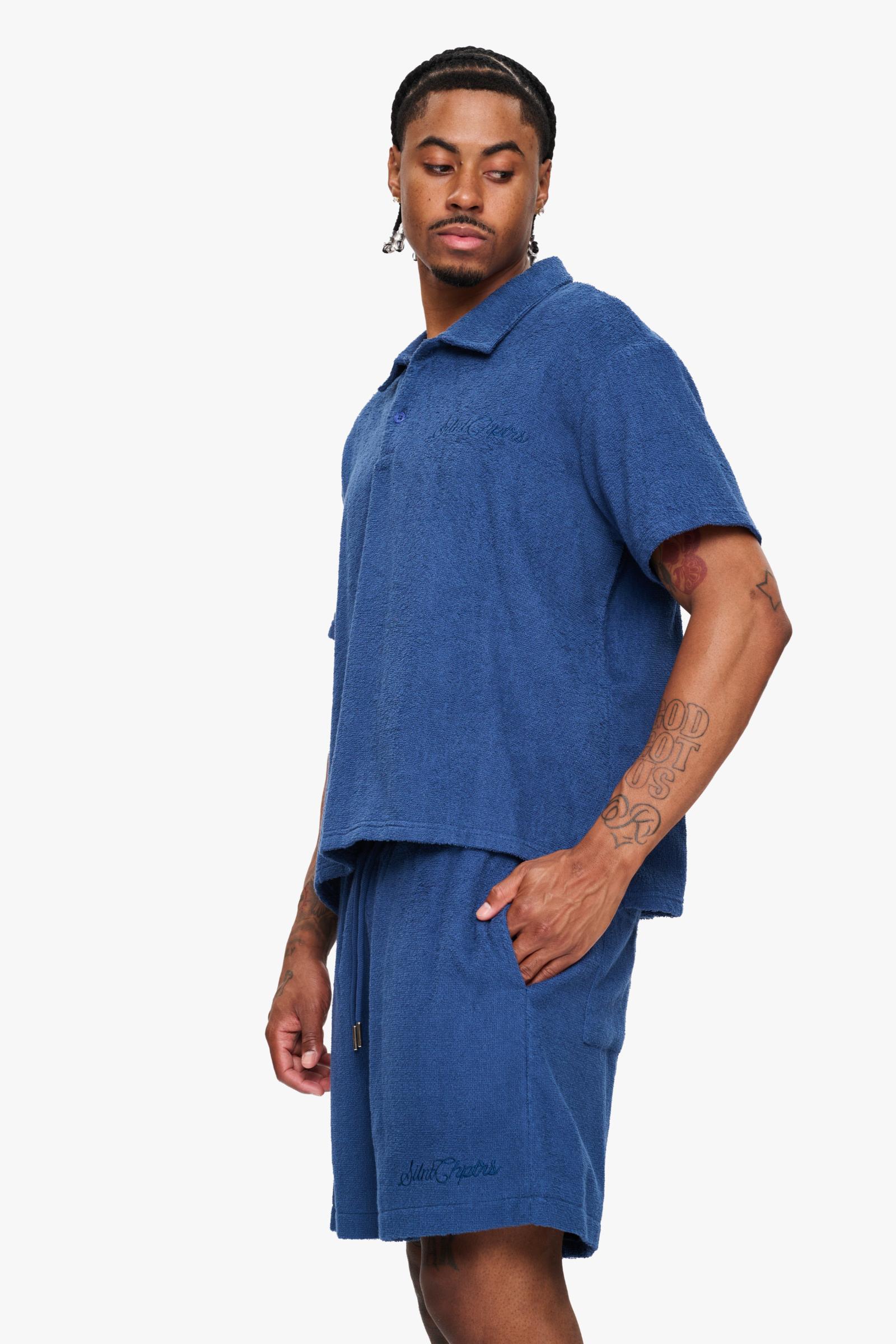 Silnt Chptrs "Relevant" Shirt - Blue