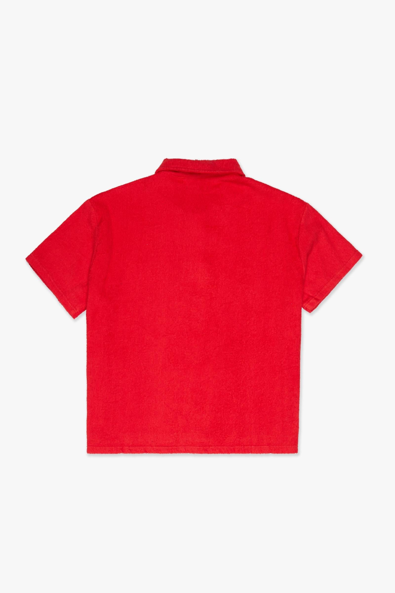 Silnt Chptrs Cursive Polo Shirt - Terry Cloth