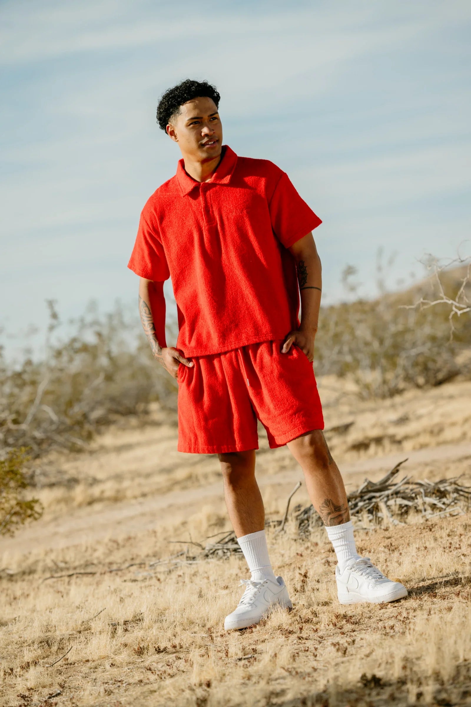 Silnt Chptrs Plush Shorts - Terry Cloth