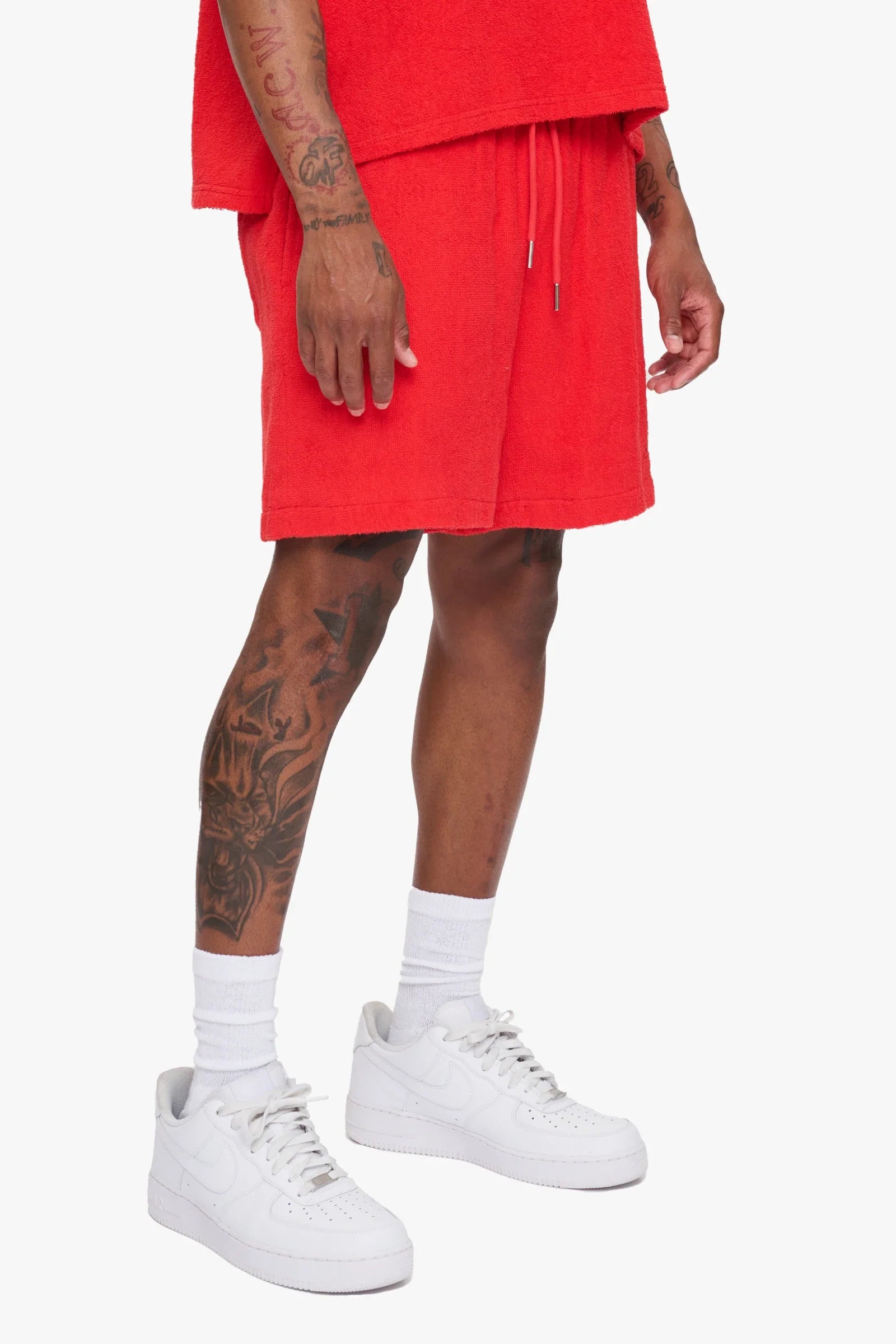 Silnt Chptrs Plush Shorts - Terry Cloth