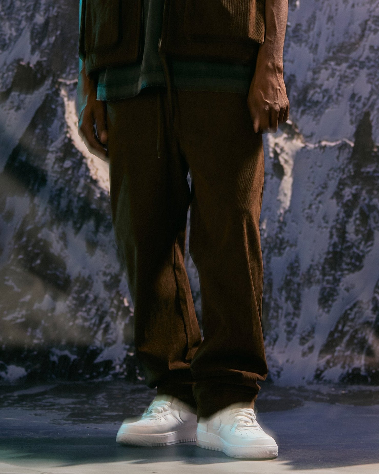 Silnt Chptrs Corduroy Sweatpants - Straight-Leg