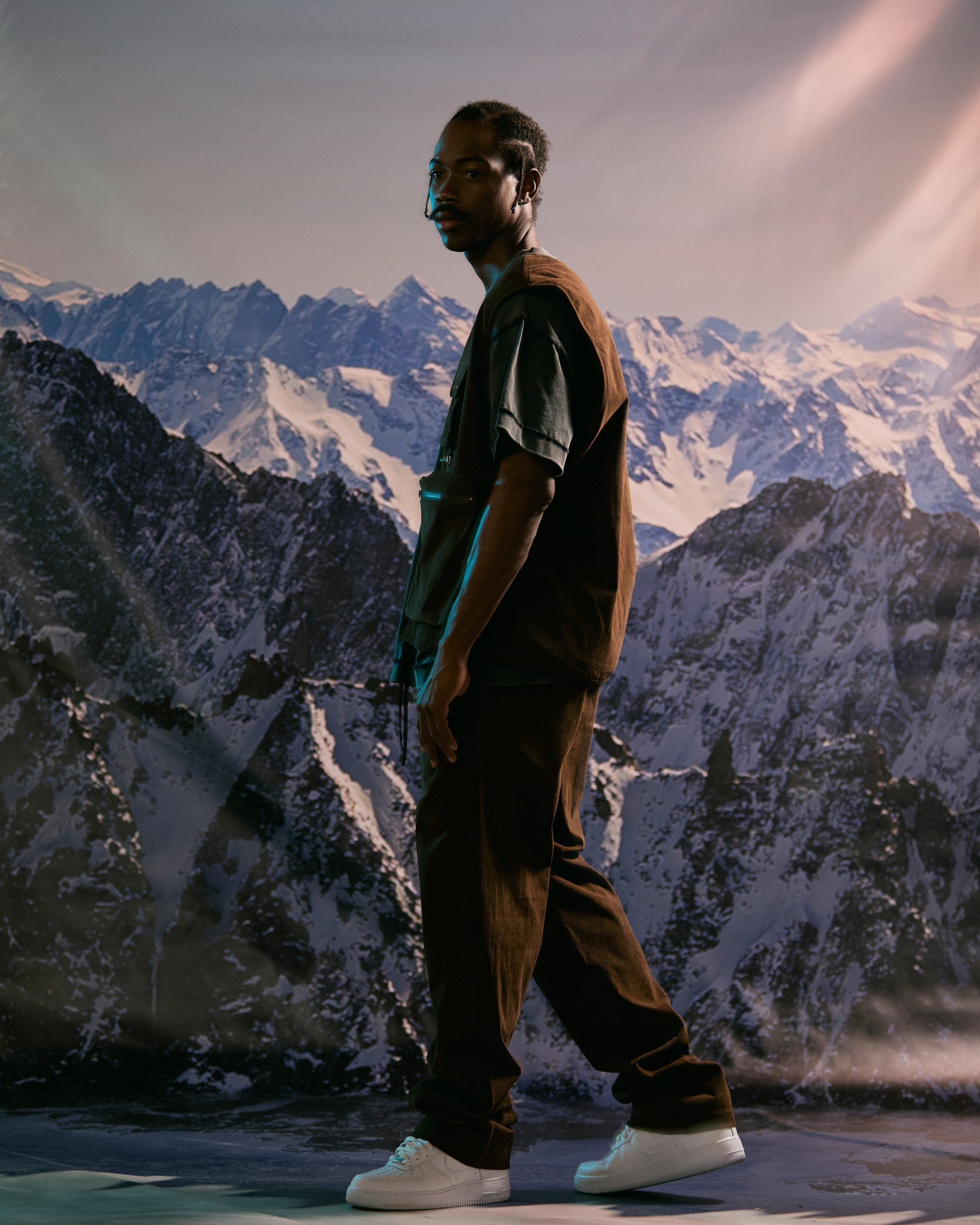 Silnt Chptrs "Houston" Sweatpants - Brown