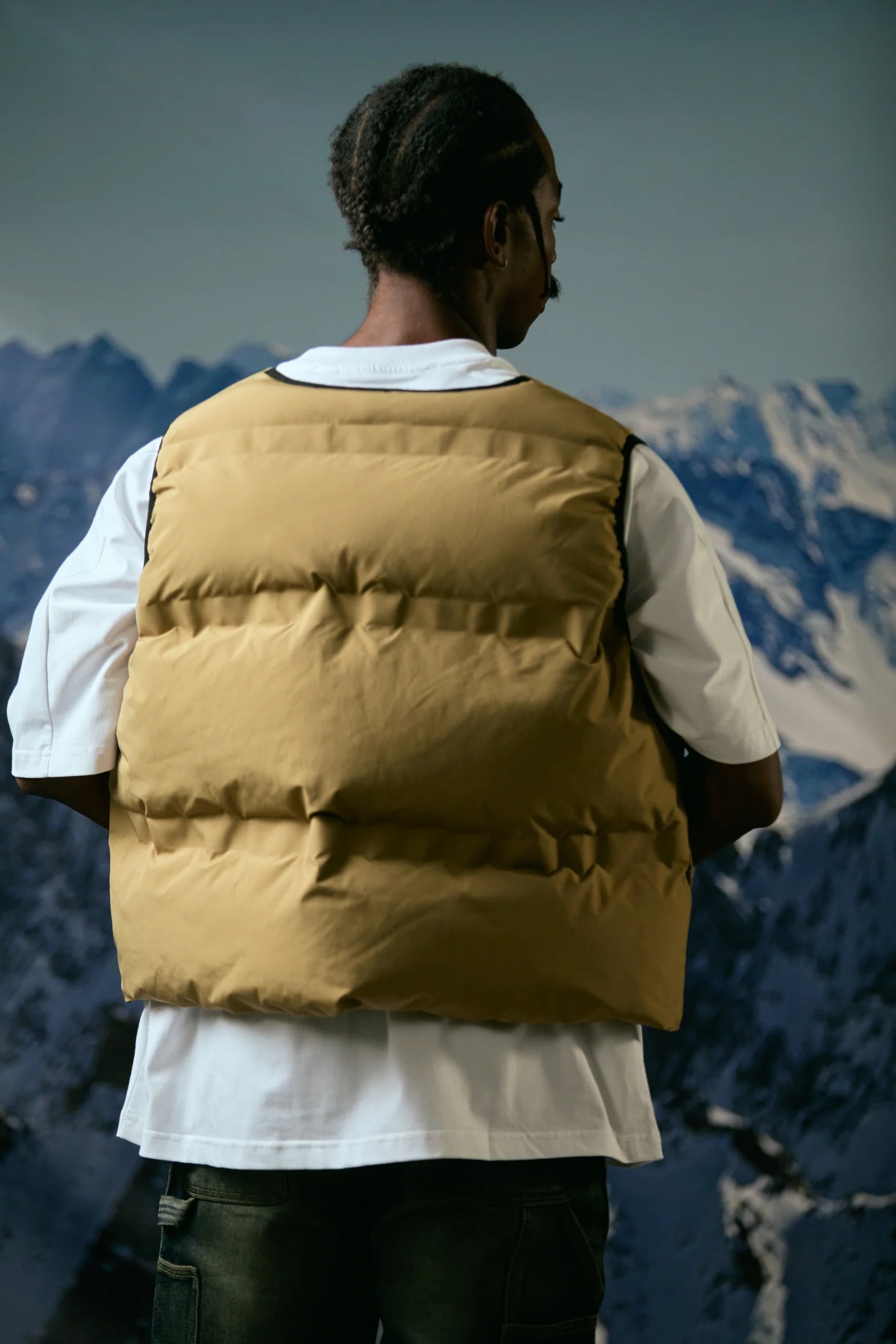 Silnt Chptrs Boxy Vest - Cropped
