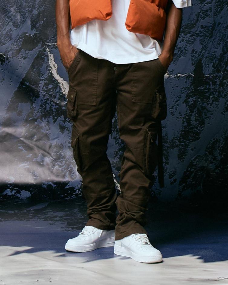Silnt Chptrs "Dual" Cargo Pants - Brown