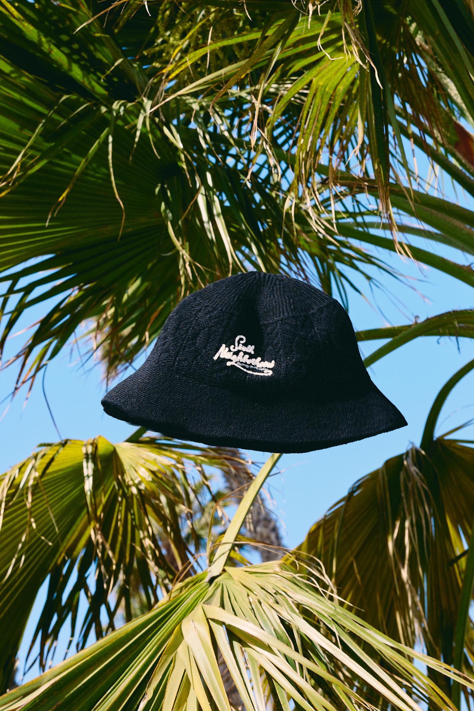 6Th Nbrhd Tiki Bucket Hat - Black