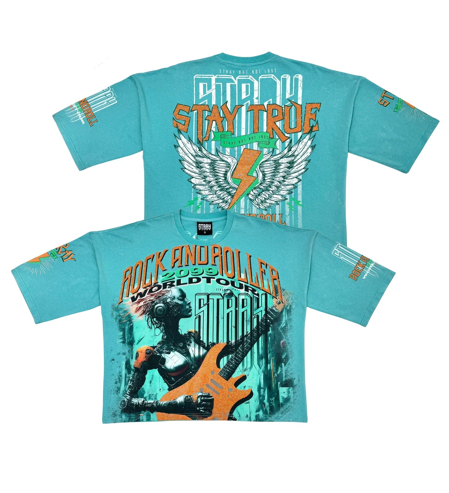 Stray "St1429" T-Shirt - Teal