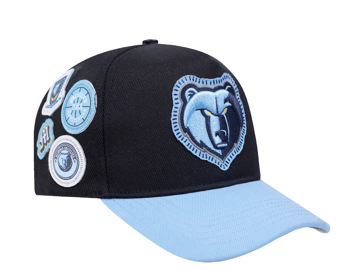 NBA MEMPHIS GRIZZLIES DIY PICK STITCH PINCH FRONT SNAPBACK HAT