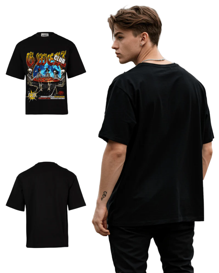 G-West "No Flesh, No Bluff" T-Shirt - Black