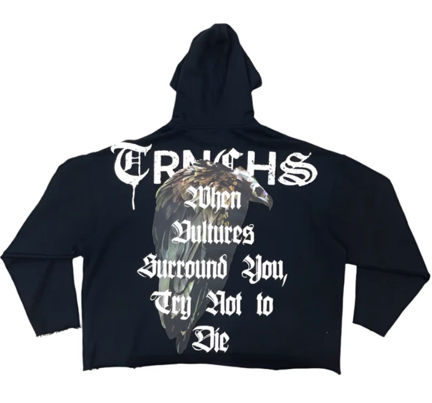 Trnchs "Tc-025-14" Hoodie - Black