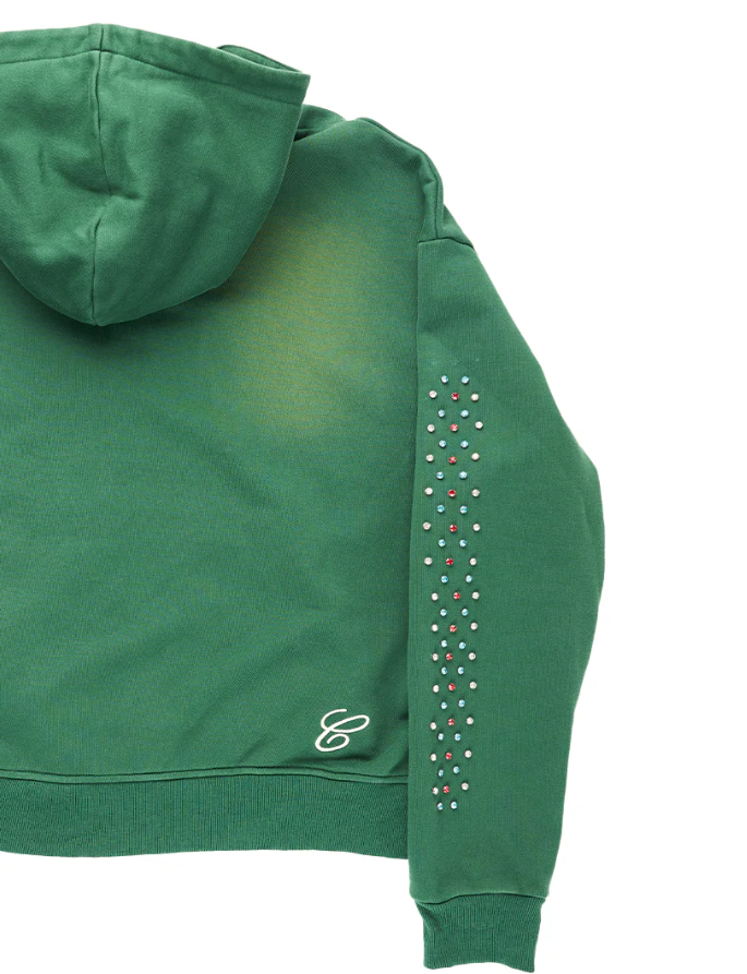 Azva Rhinestone Hoodie