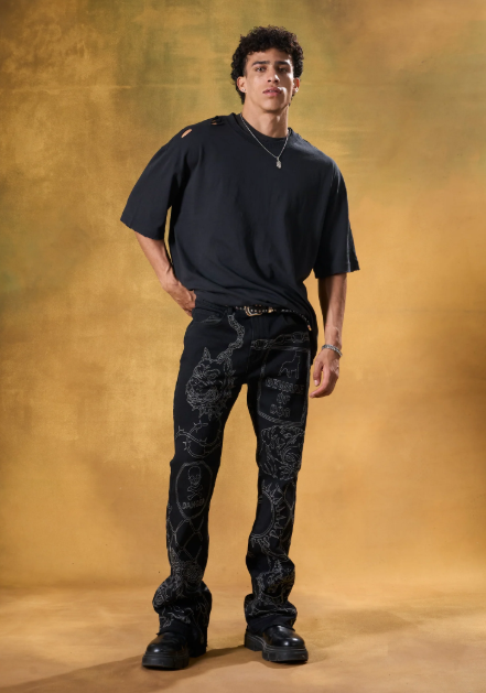 Waimea The Bulldog Jeans - Printed Design